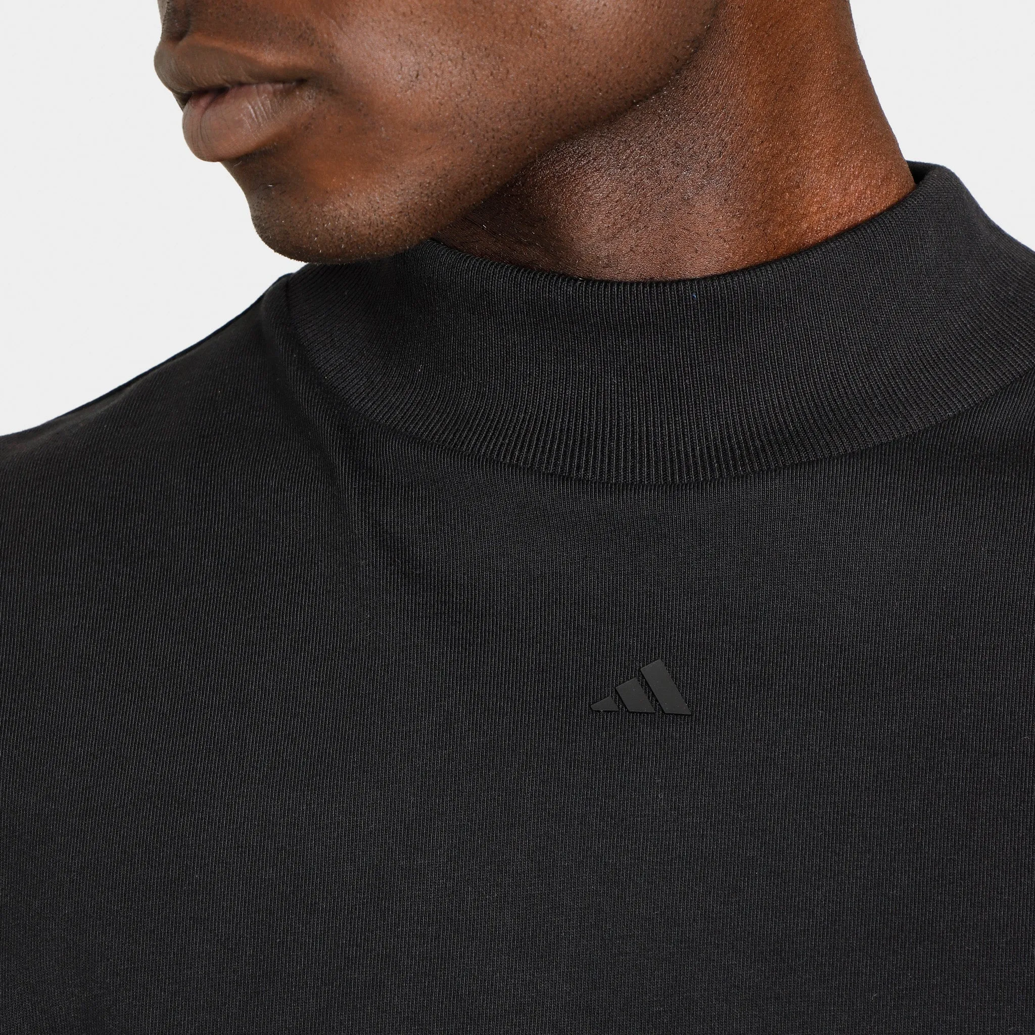 adidas Basketball Long Sleeve T-shirt / Black