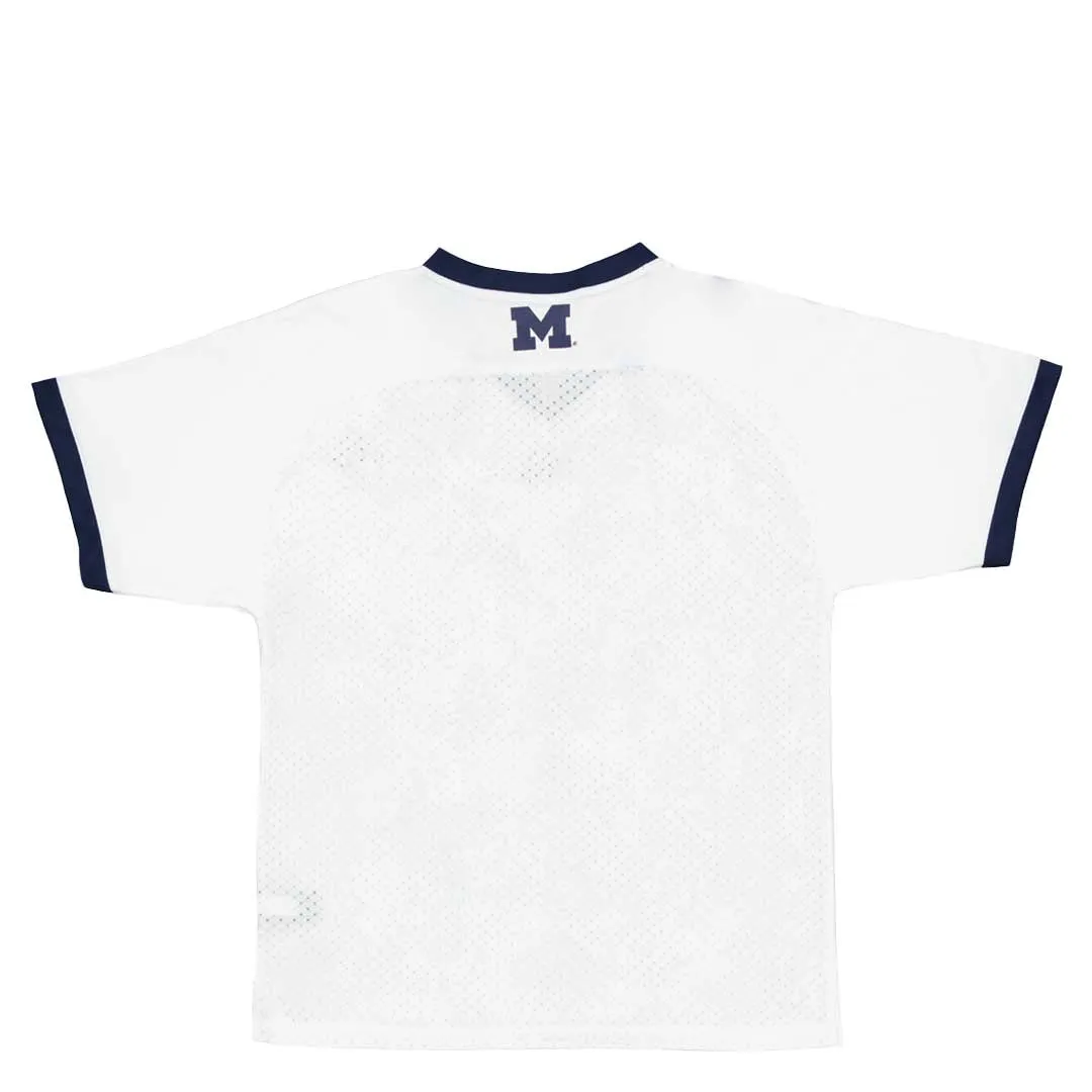 adidas - Kids' (Junior) Michigan Wolverines Blank Short Sleeve Jersey (R4XA6BMICH)