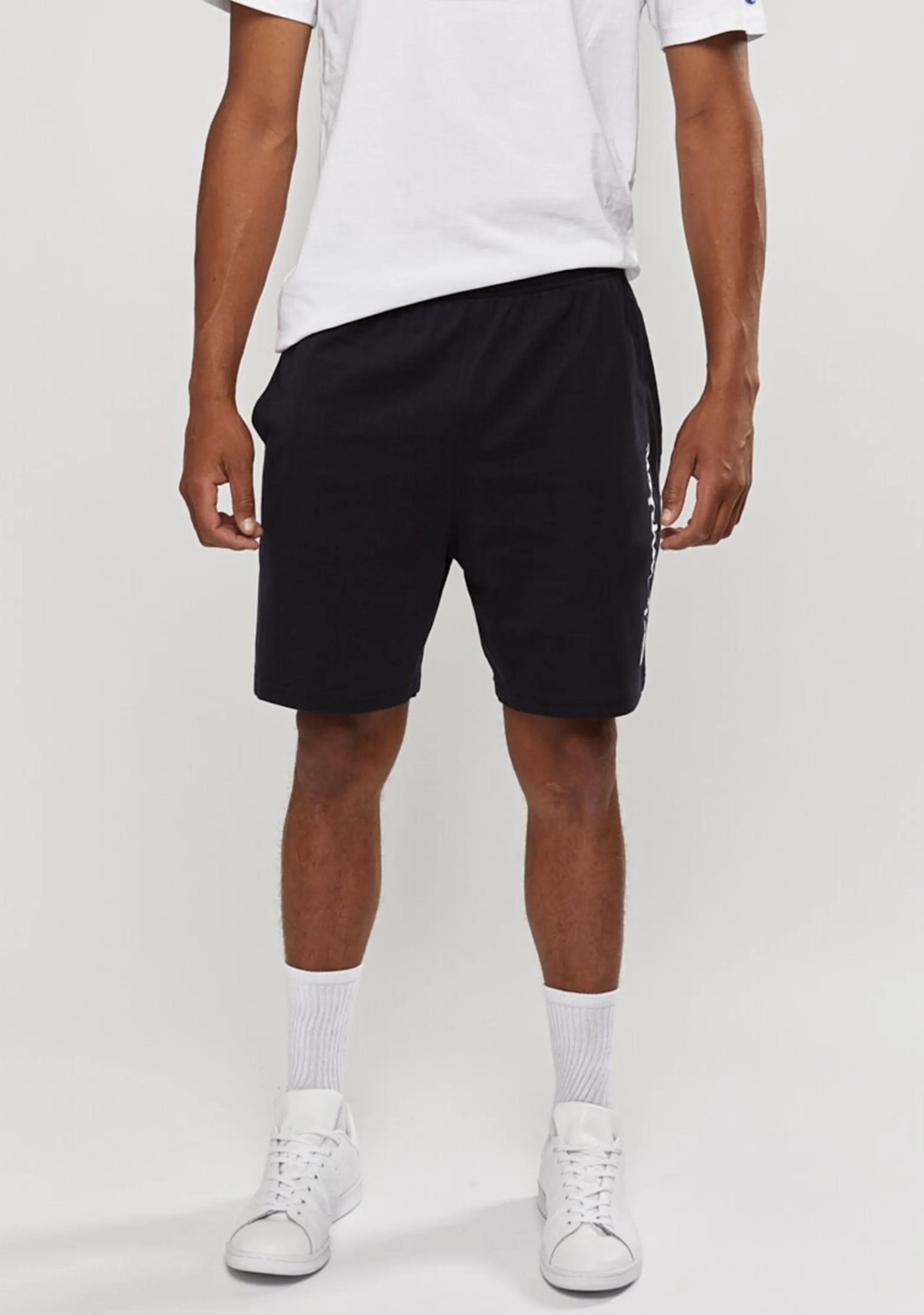 Champion Men’s Script Jersey Short Navy
