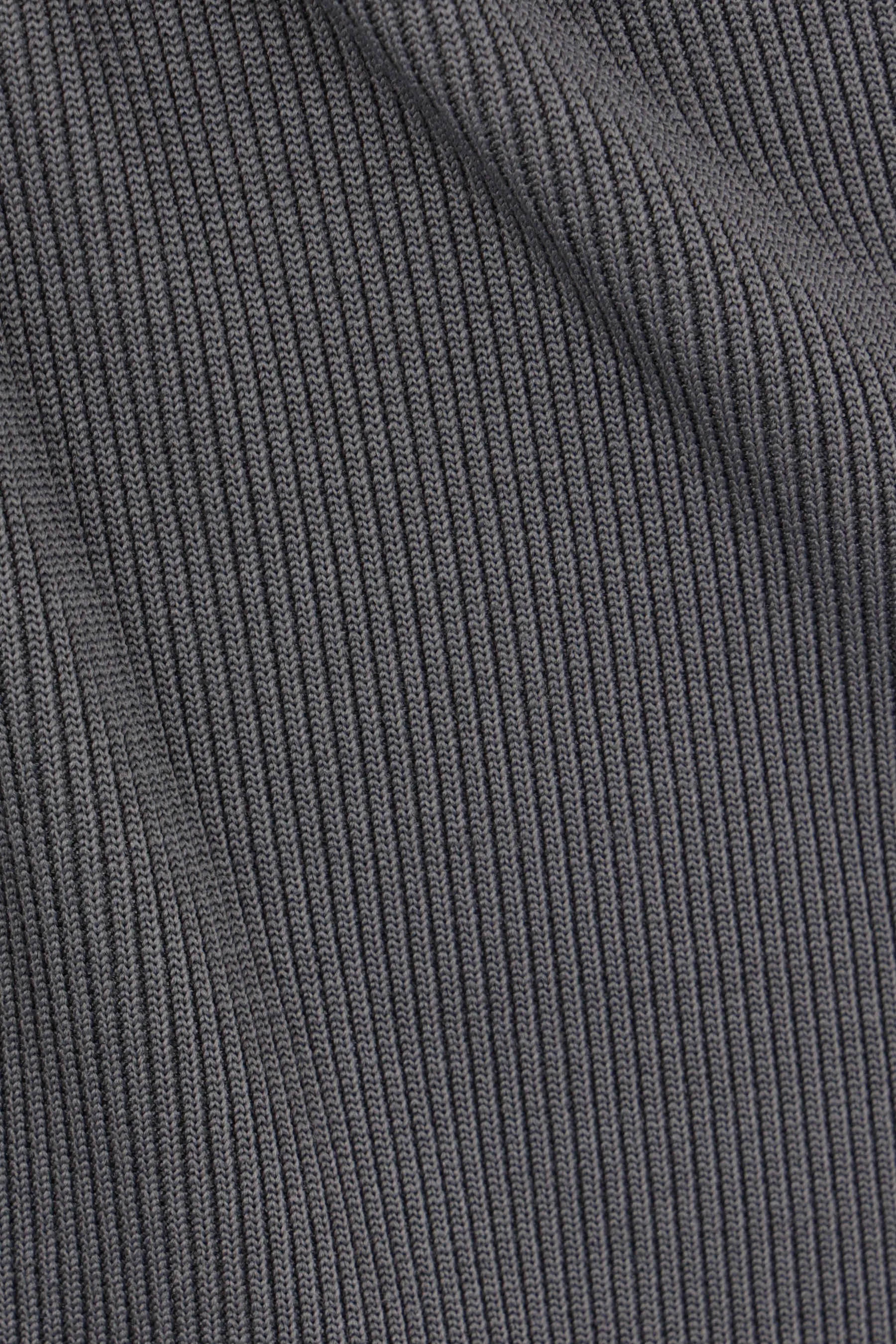 Concave Stone ribbed jersey tank dress