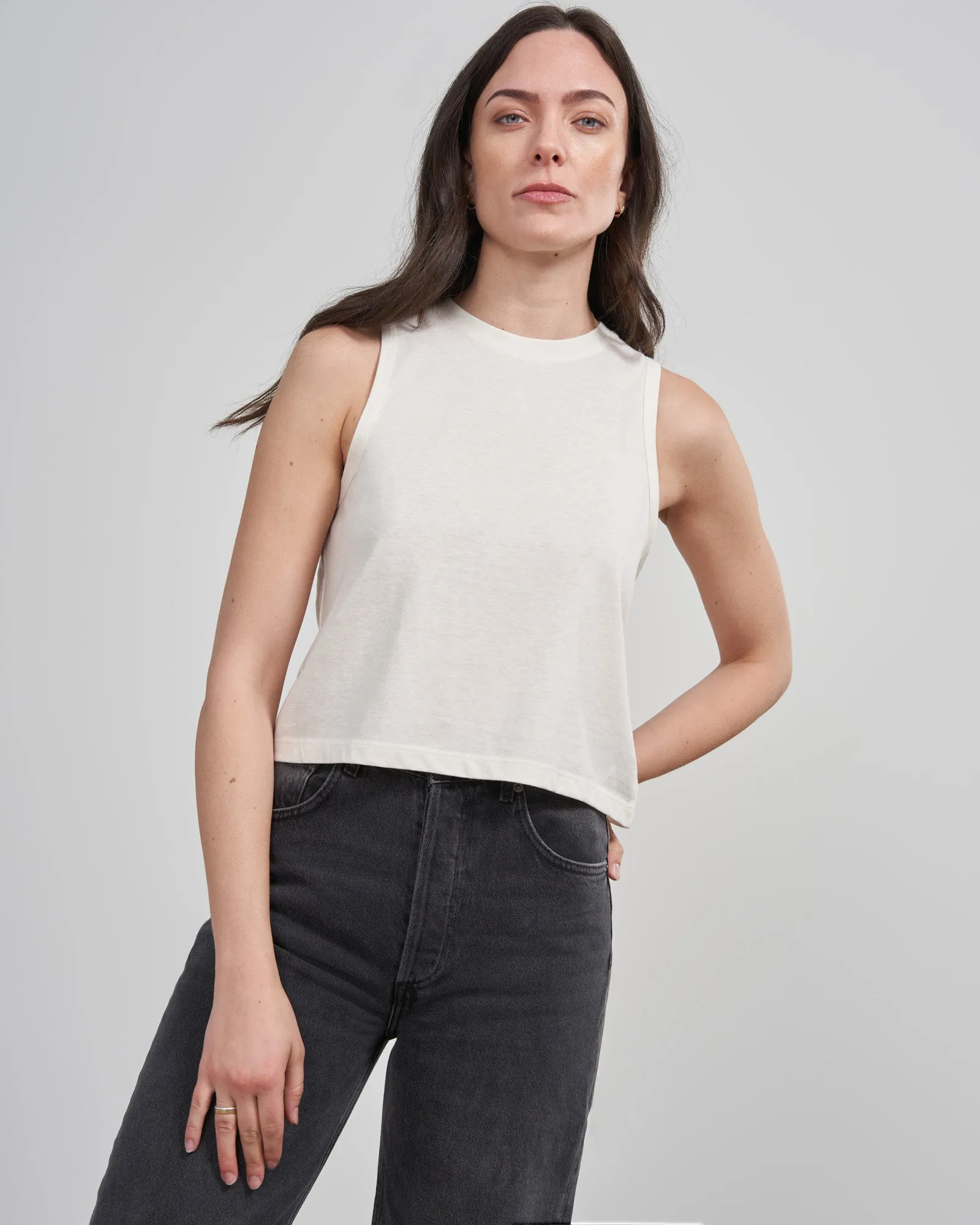 Imperfect EcoKnit™ Cropped Tank