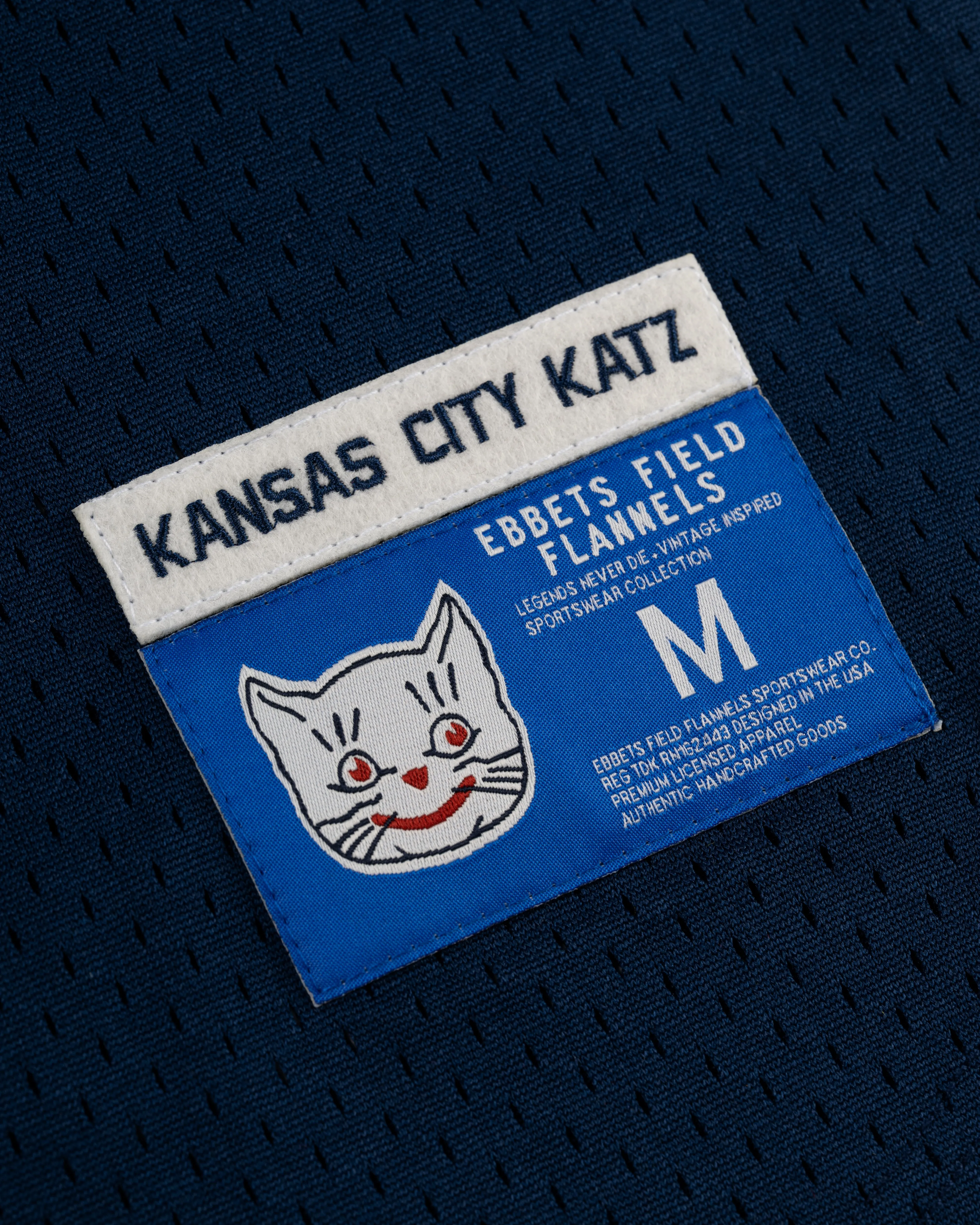 Kansas City Katz Mesh V-Neck Jersey