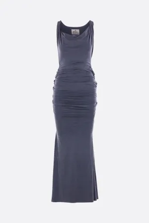 Liz sleeveless dress in stretch jersey