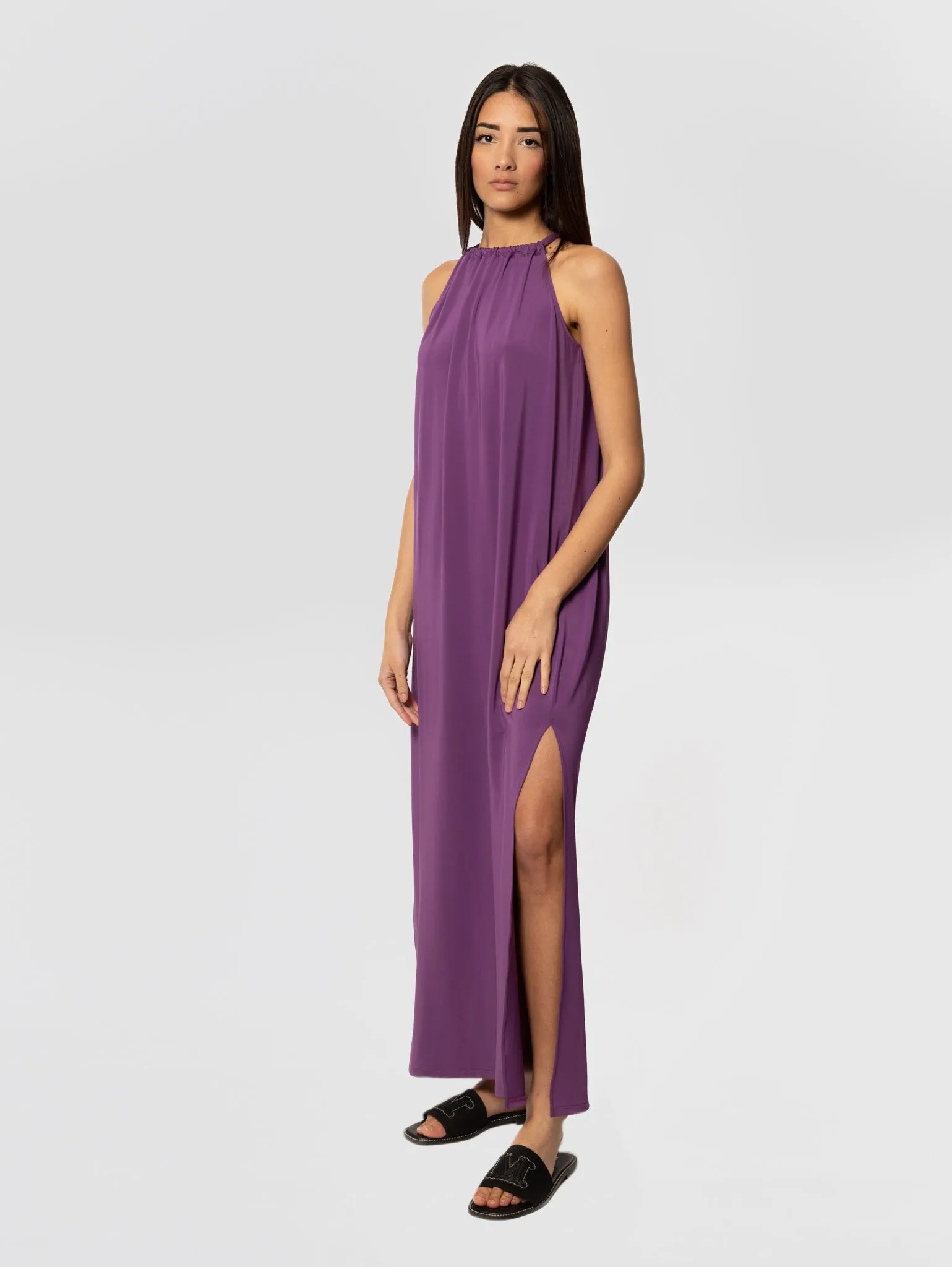 Long Dress with American Neckline Diego Viola