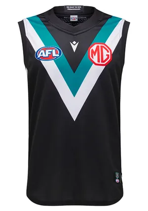 Macron Port Adelaide Authentic Mens Home Guernsey <br> 58542660