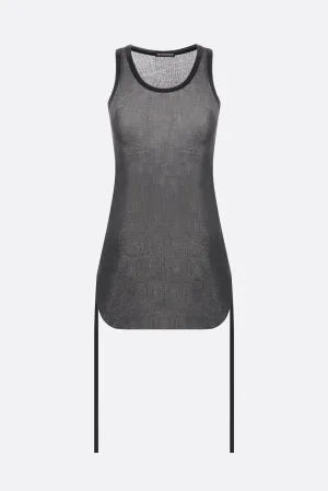 Mara ribbed jersey tank top