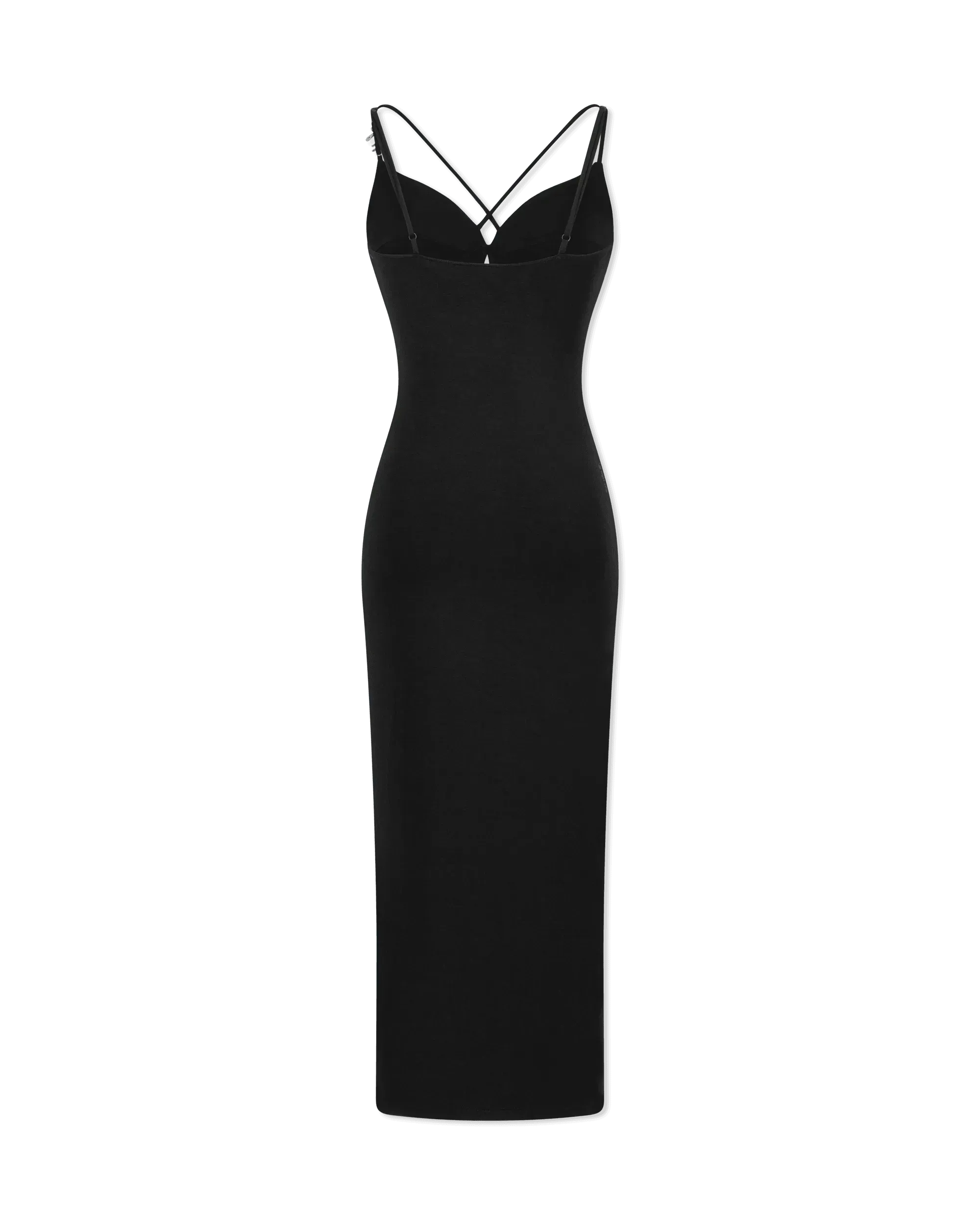 Nandrea Cross-Strap Jersey Dress