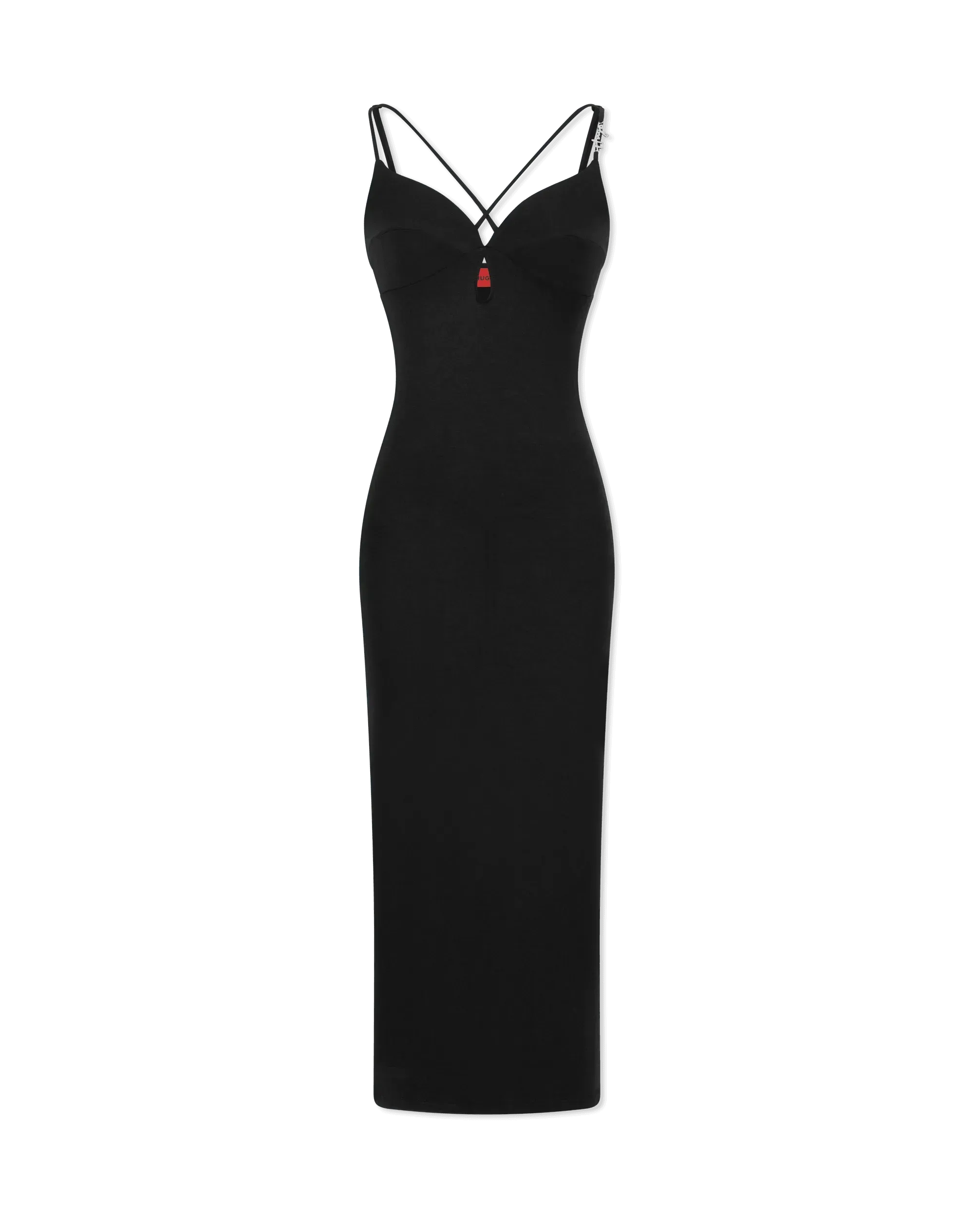 Nandrea Cross-Strap Jersey Dress