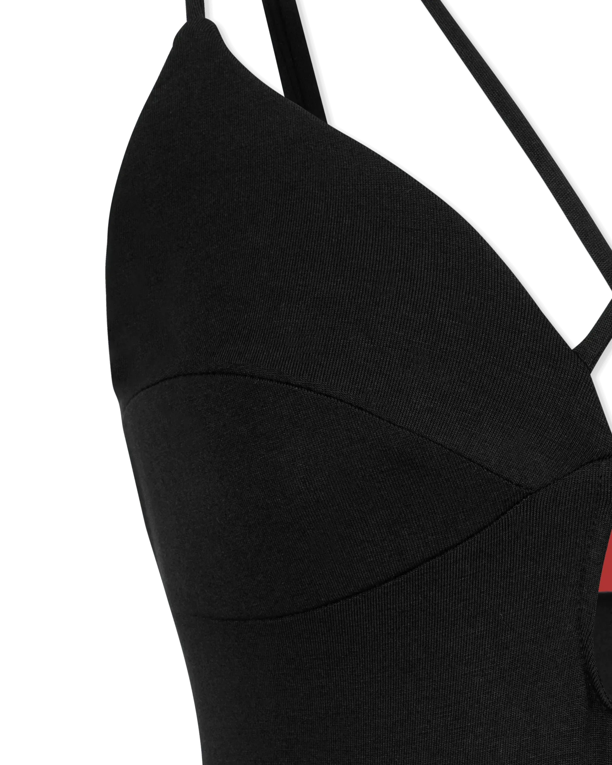 Nandrea Cross-Strap Jersey Dress