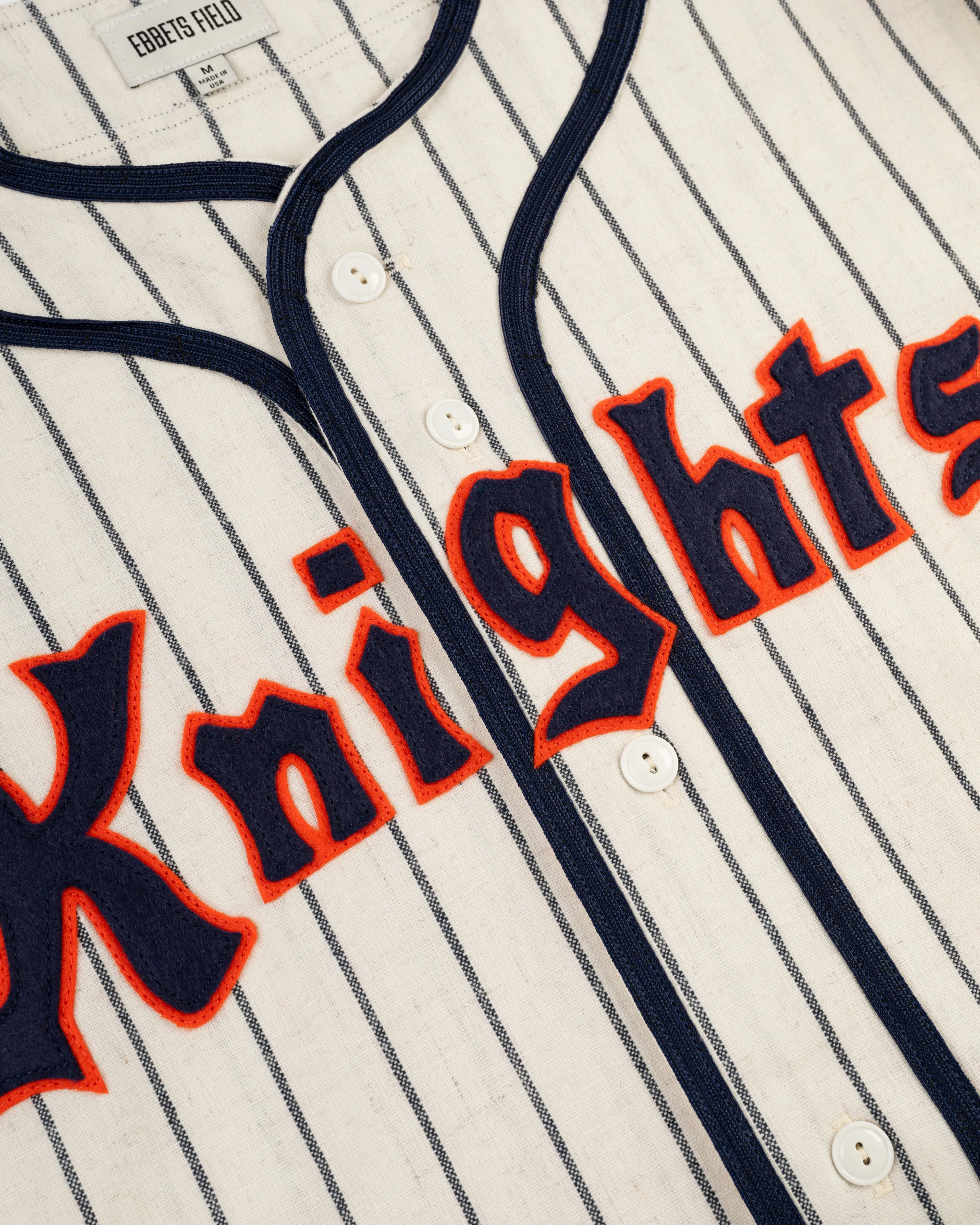 New York Knights 1939 Authentic Wool Home Baseball Jersey from "The Natural"