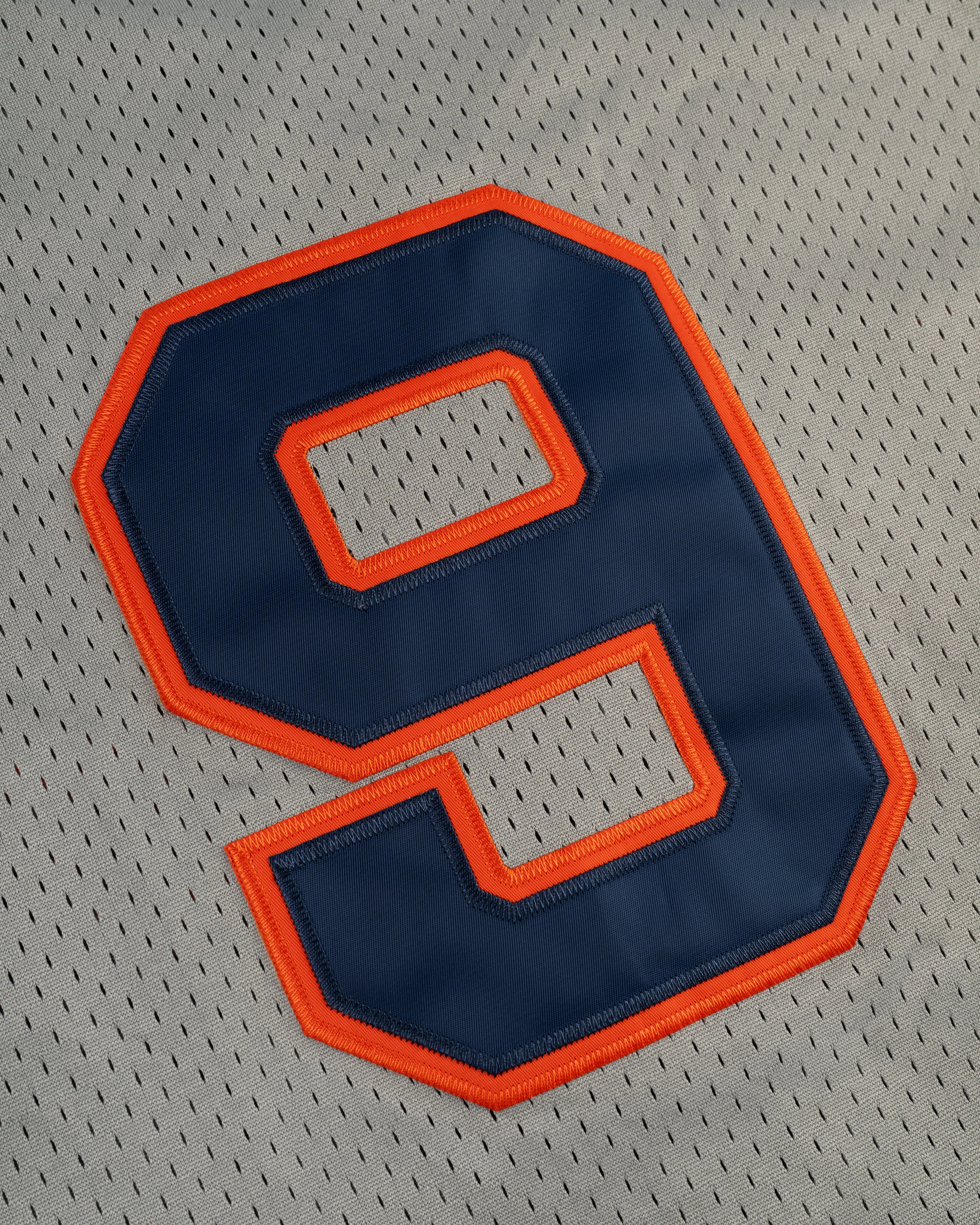 New York Knights Mesh Button-Up Baseball Jersey