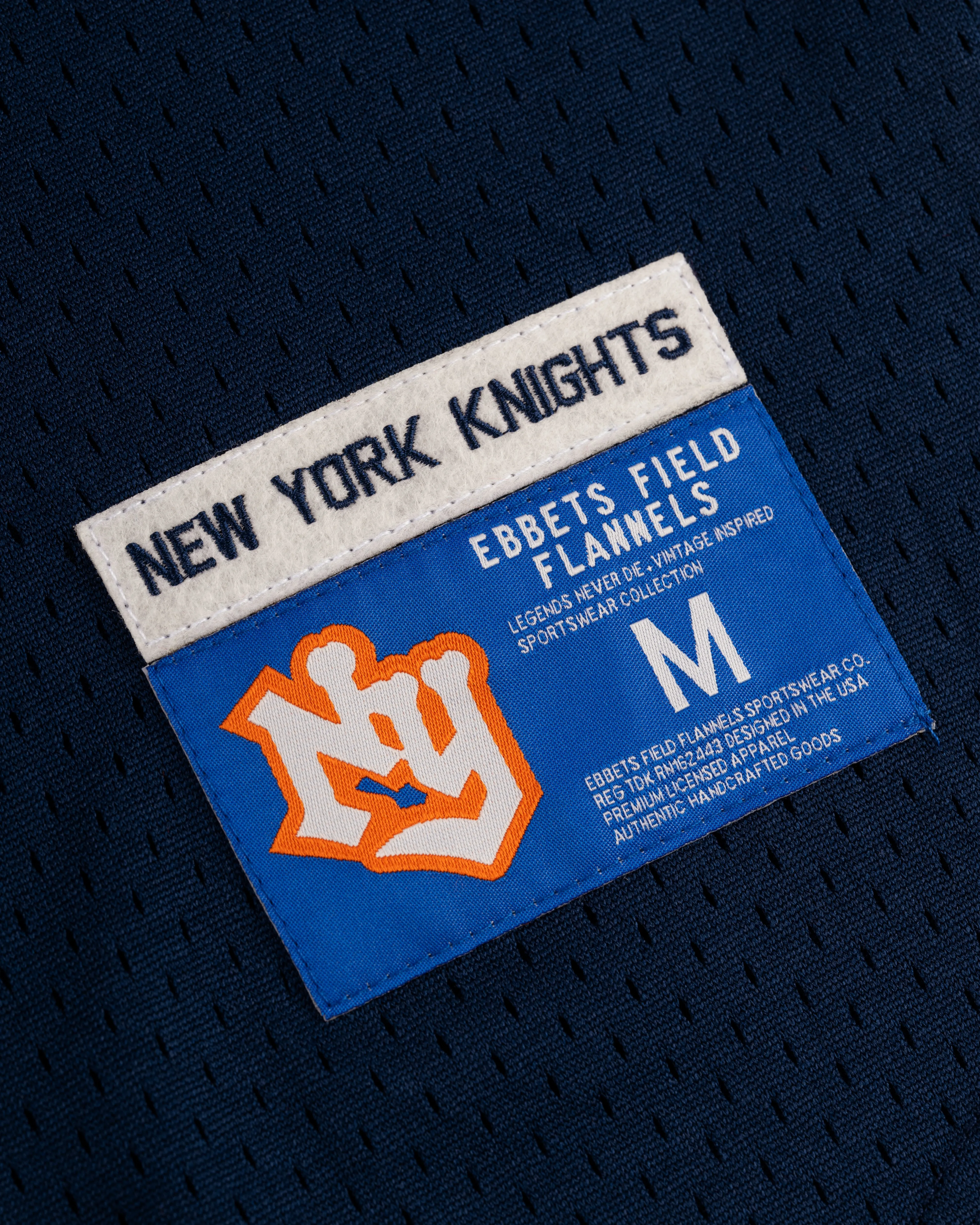 New York Knights Mesh V-Neck Jersey