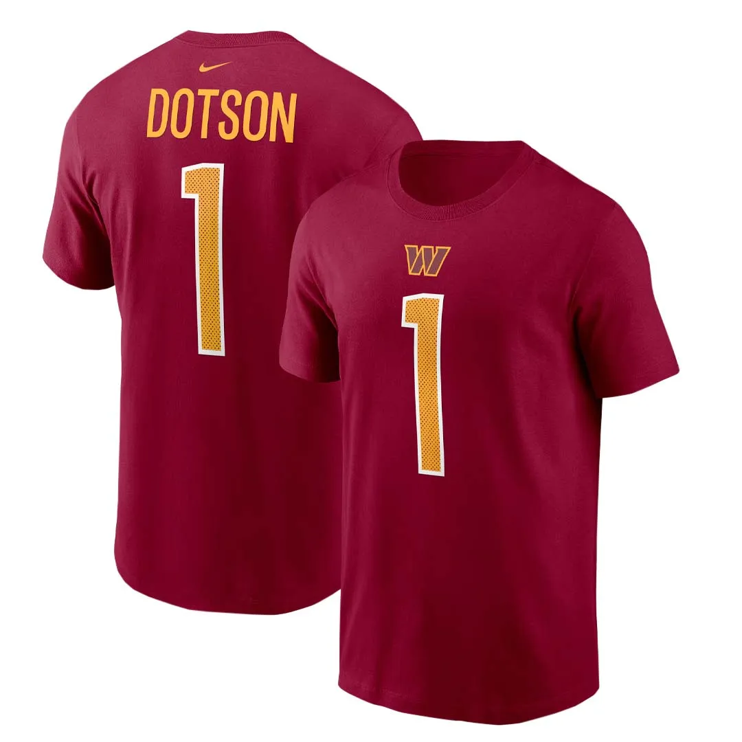 NFL -  Men's Washington Commanders Jahan Dotson T-Shirt (N199 67P 9EF XZ1)