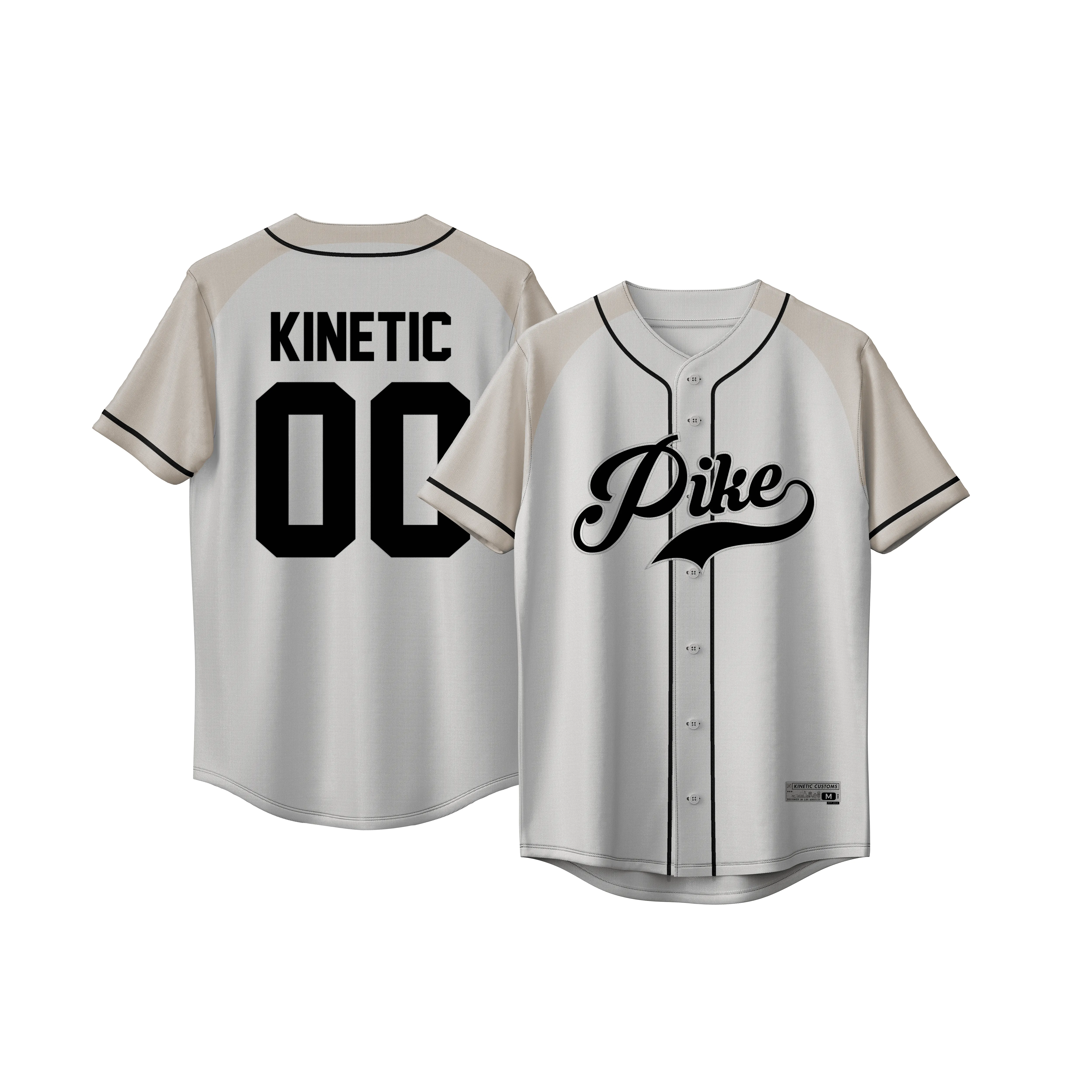 Pi Kappa Alpha - Classic Cream - Baseball Jersey