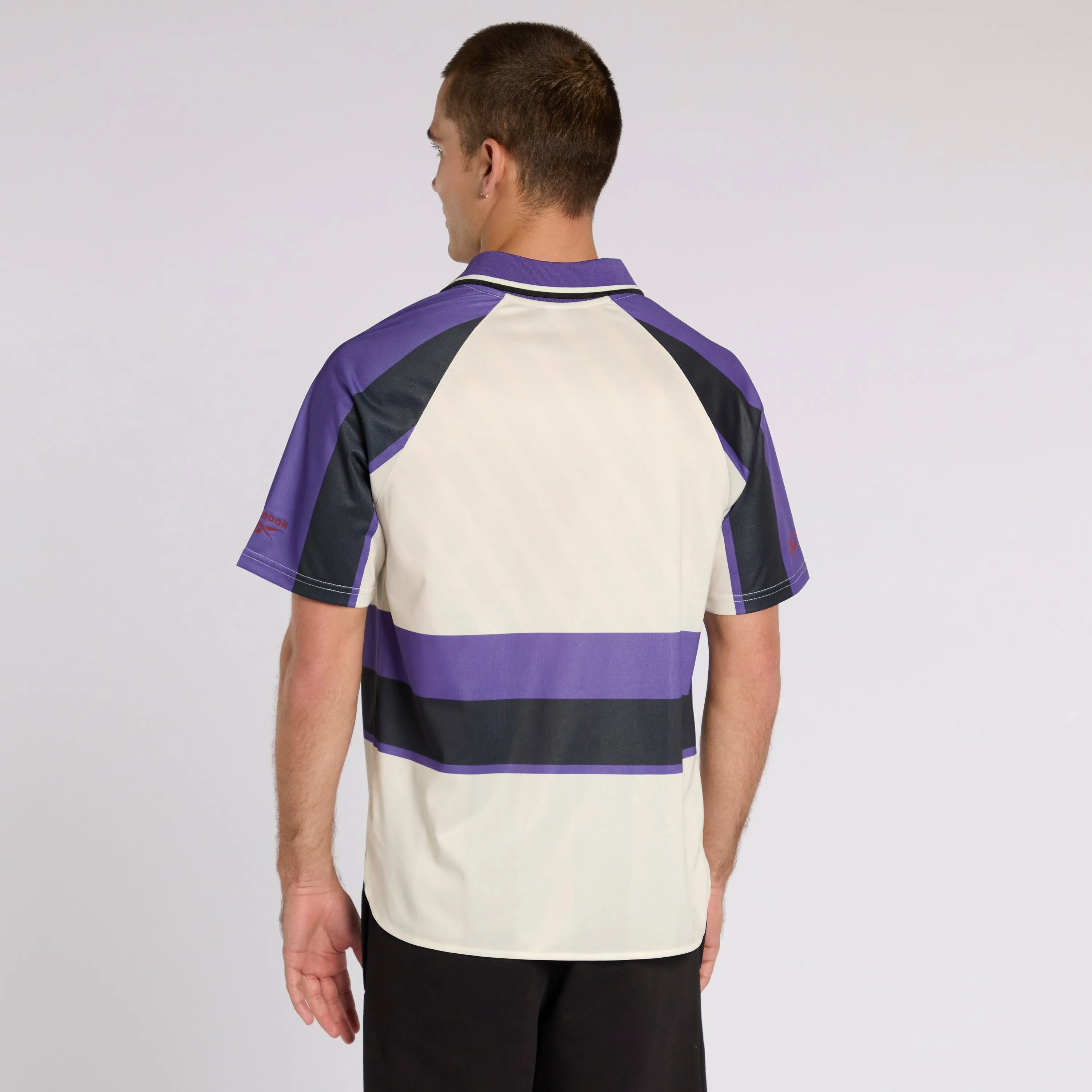 Reebok Retro Jersey White/Black/Purple