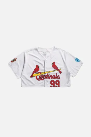Rework Crop St. Louis Cardinals MLB Jersey - L