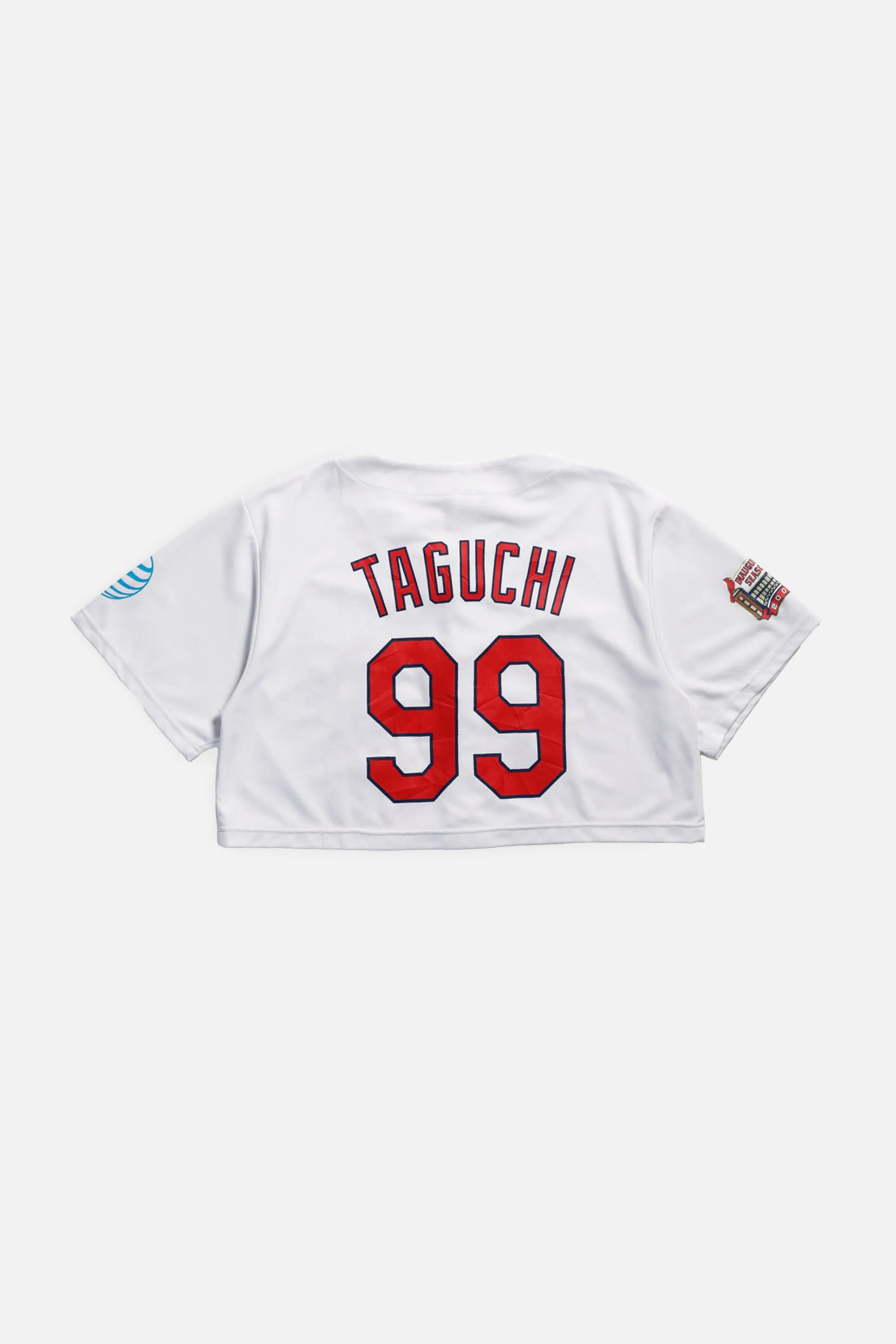 Rework Crop St. Louis Cardinals MLB Jersey - L