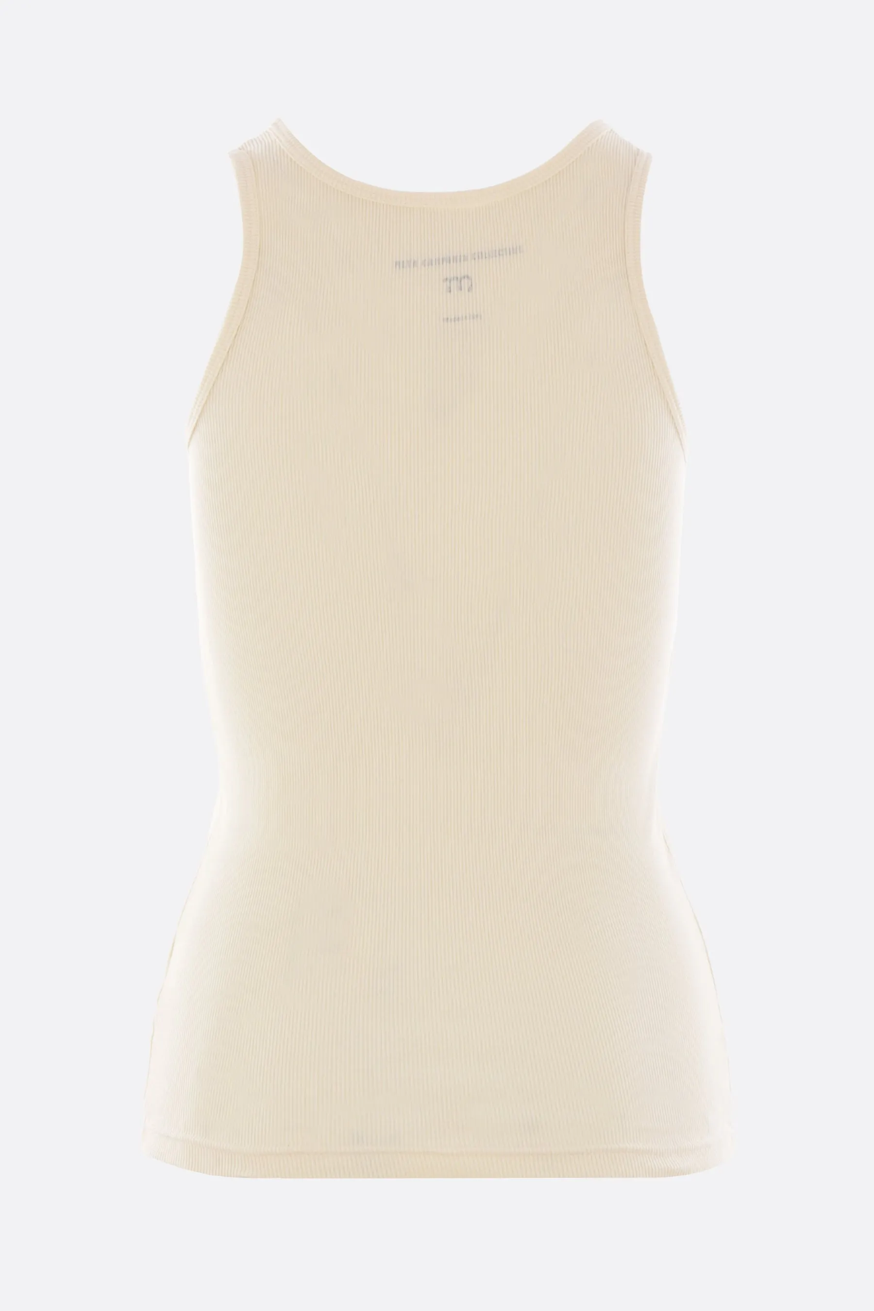 rib jersey tank top