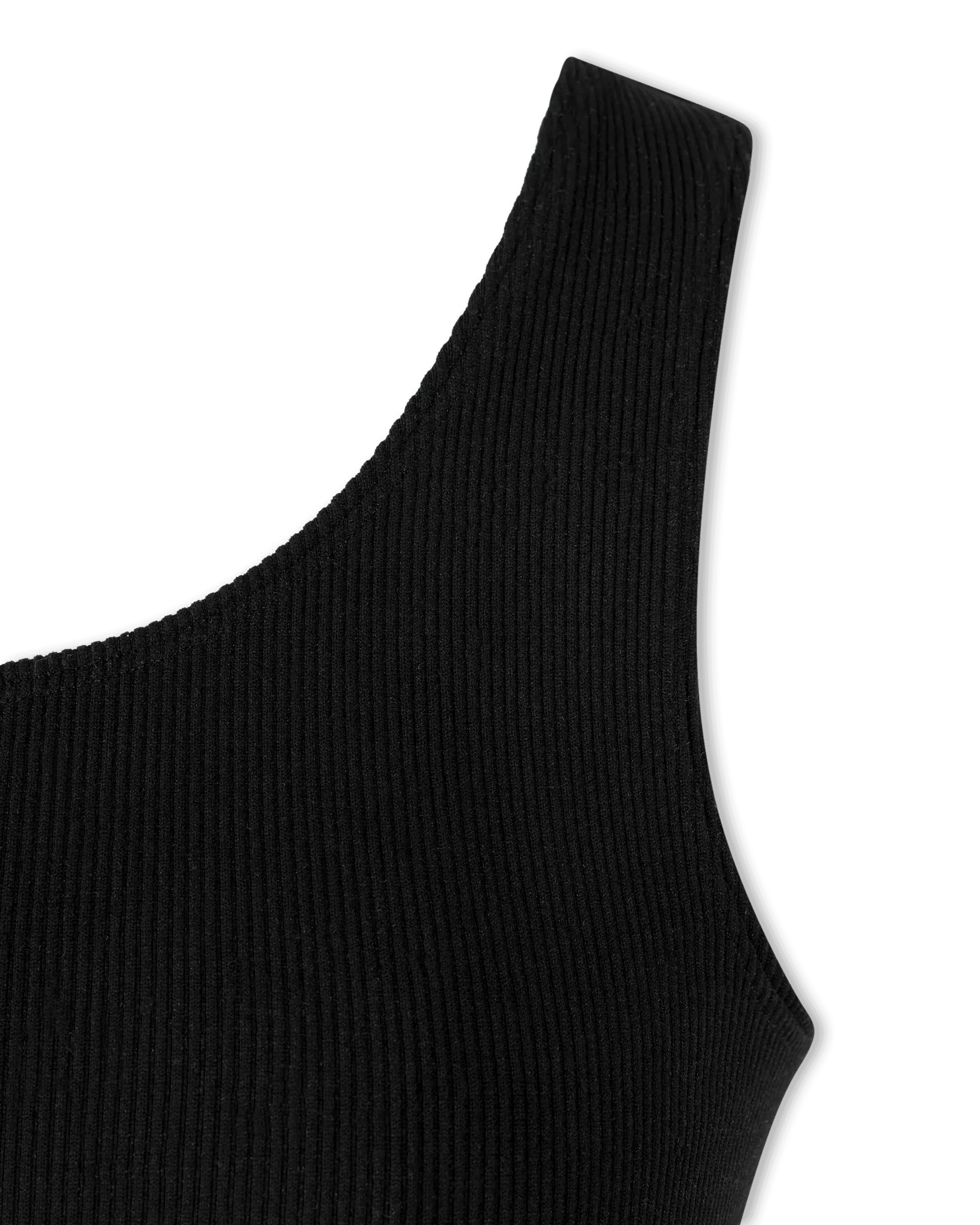 Ribbed Jersey Tank Top