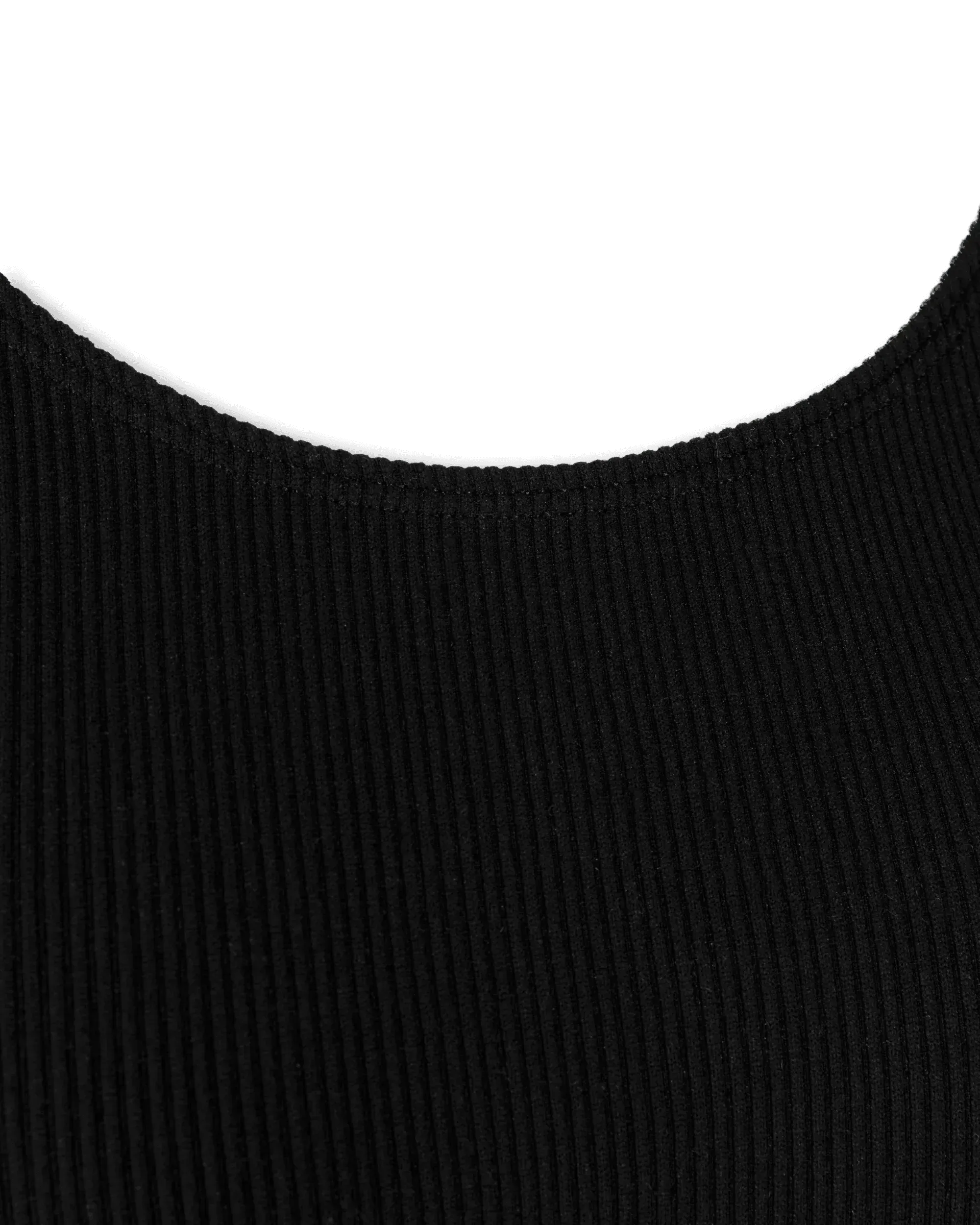 Ribbed Jersey Tank Top