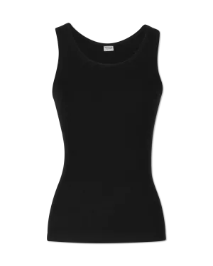 Ribbed Jersey Tank Top