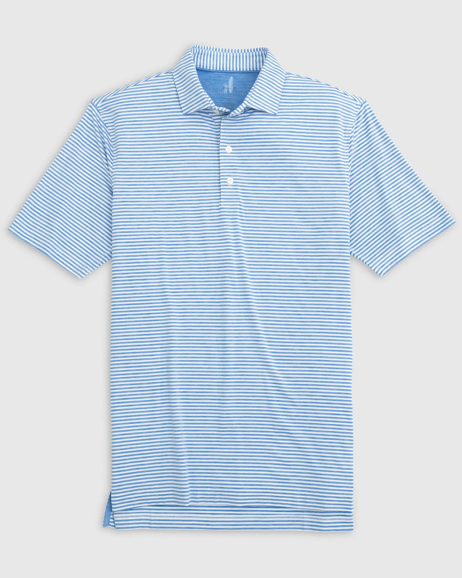 Seymour Featherweight Striped Polo