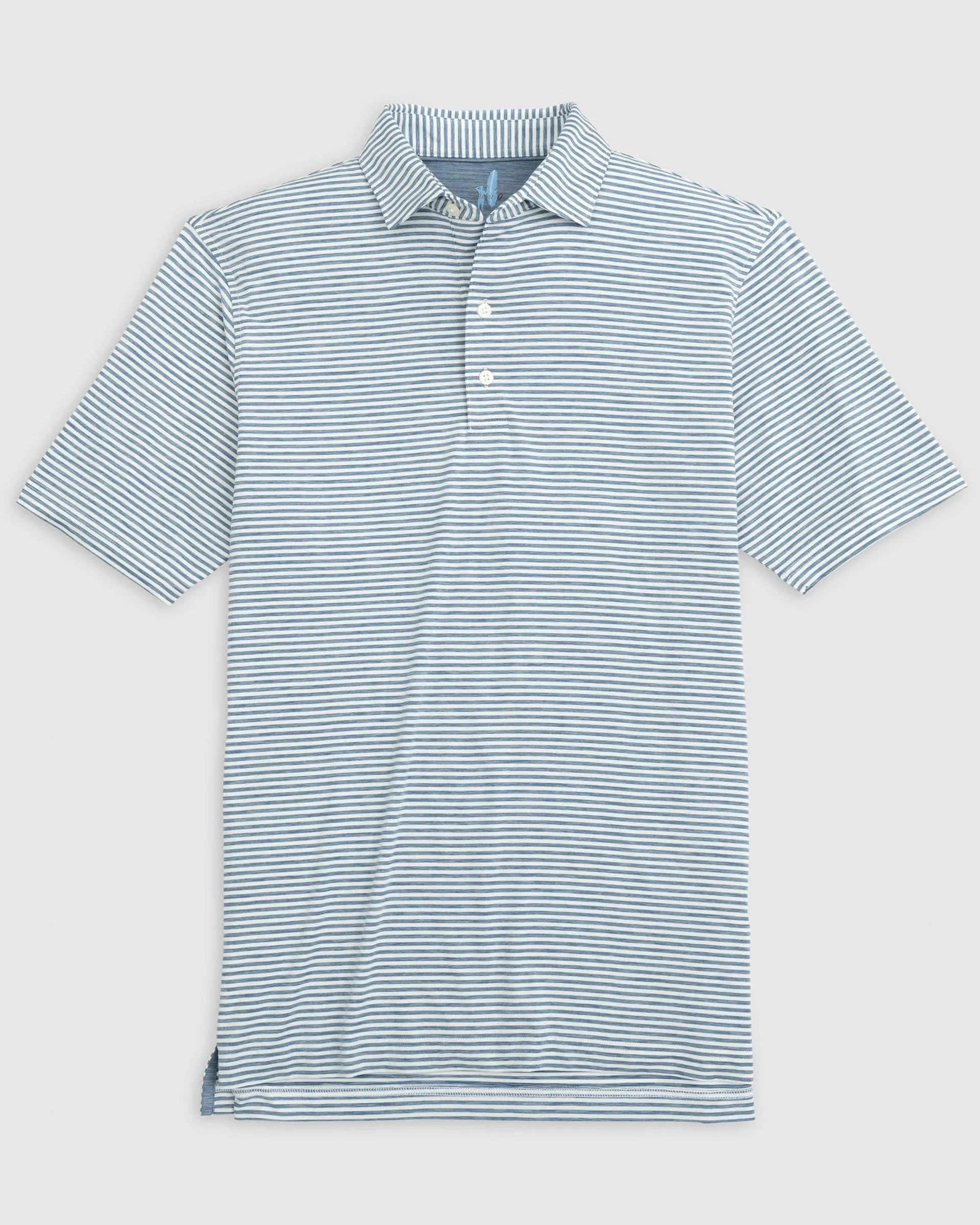 Seymour Featherweight Striped Polo