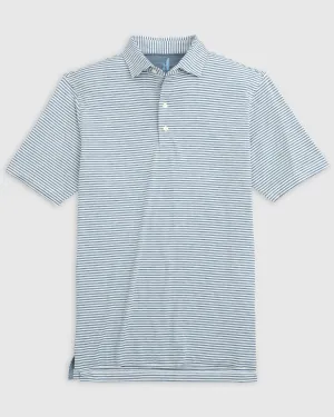 Seymour Featherweight Striped Polo