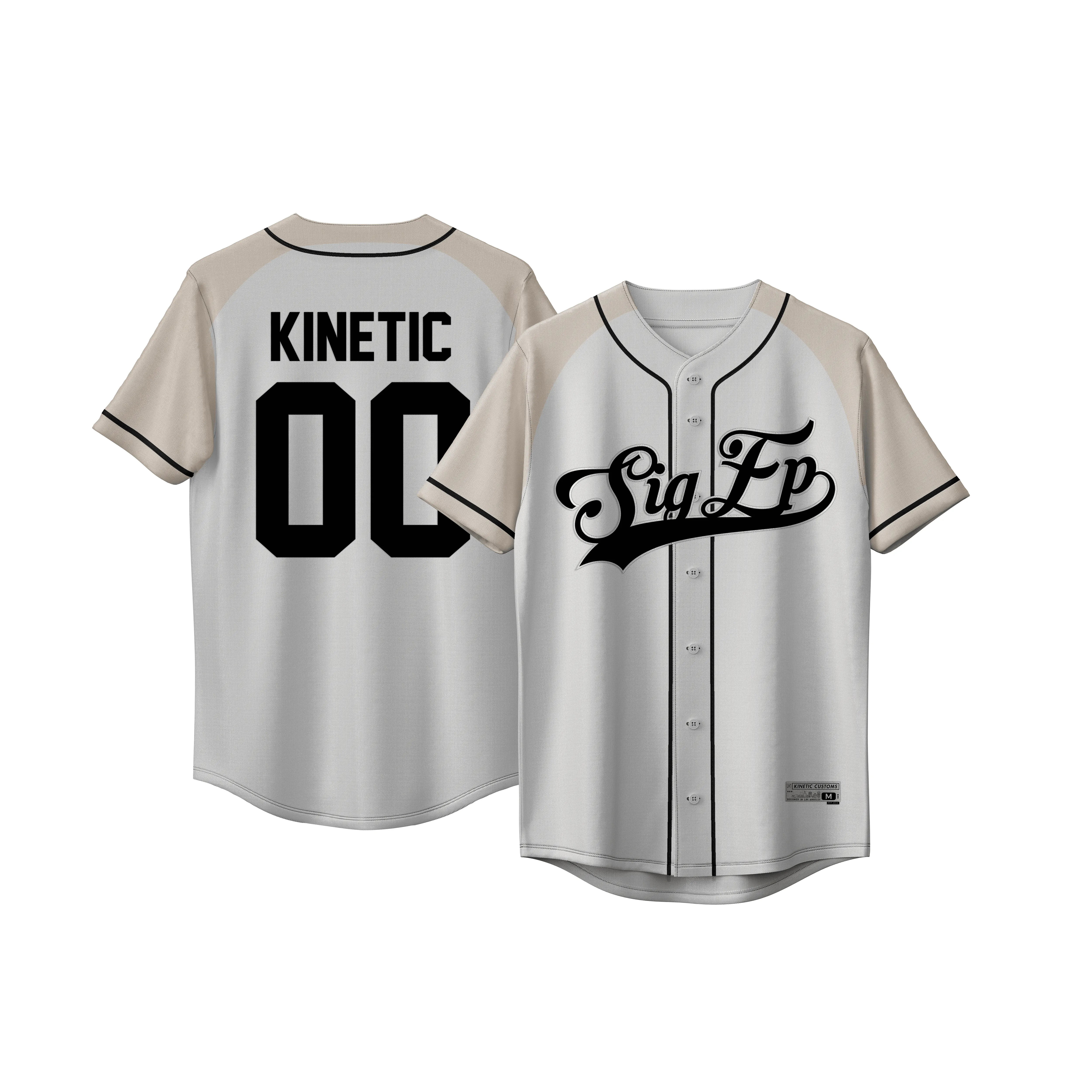 Sigma Phi Epsilon - Classic Cream - Baseball Jersey