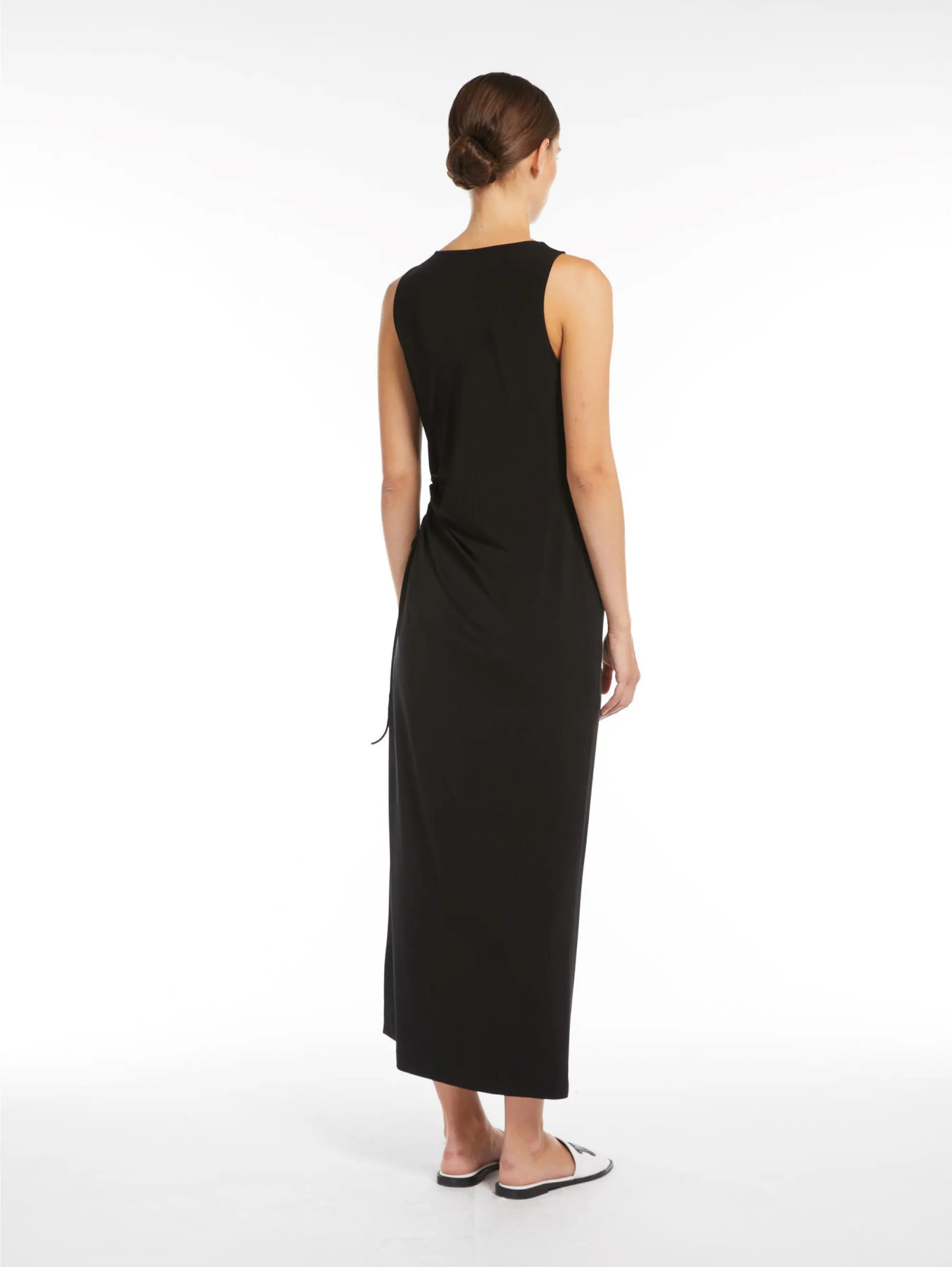 Sleeveless Dress with Cut Out Detail Dear Black