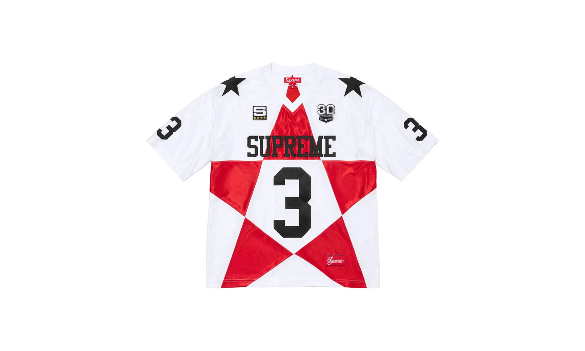 Star Football Jersey "FW 24 White"