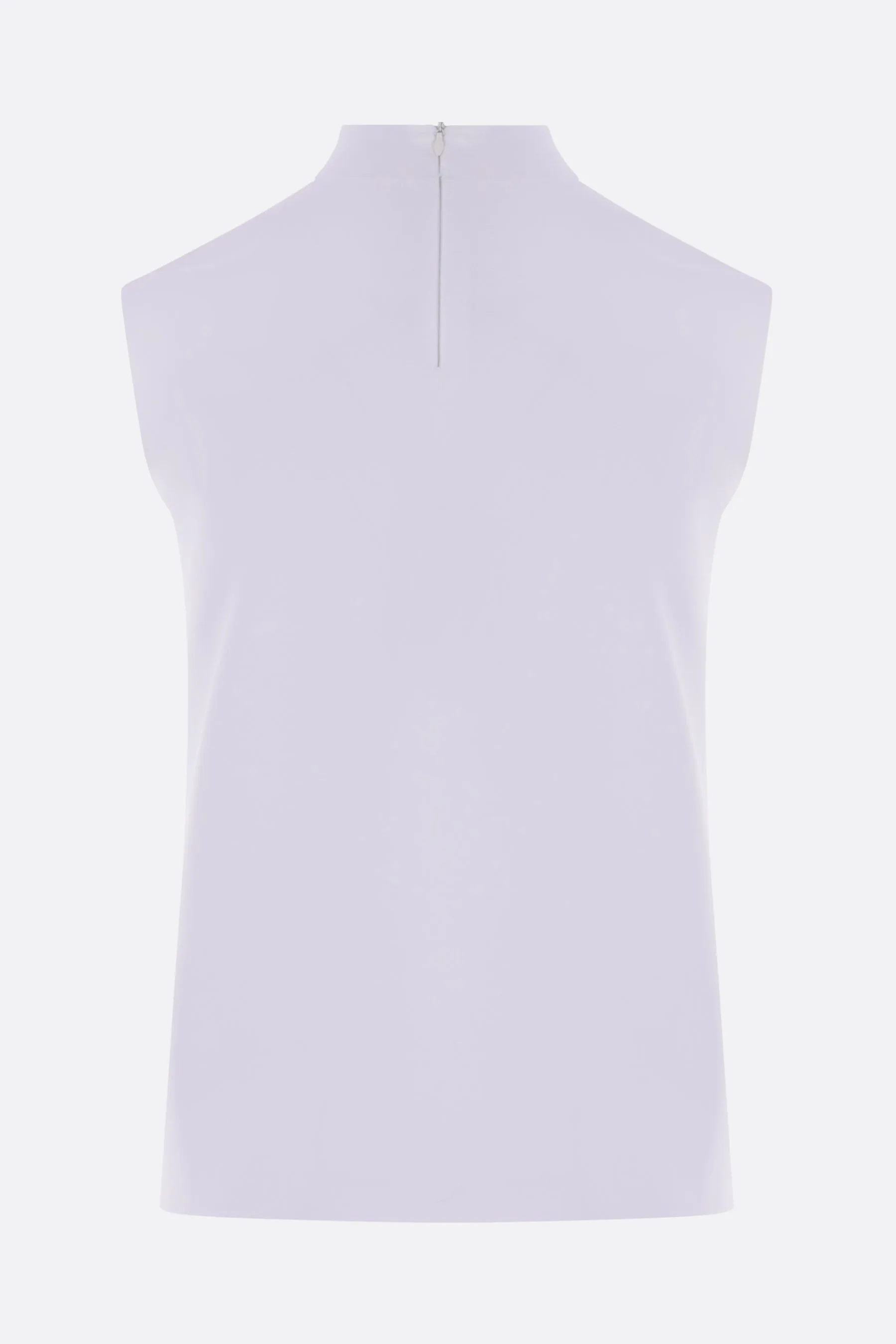 stretch jersey sleeveless top