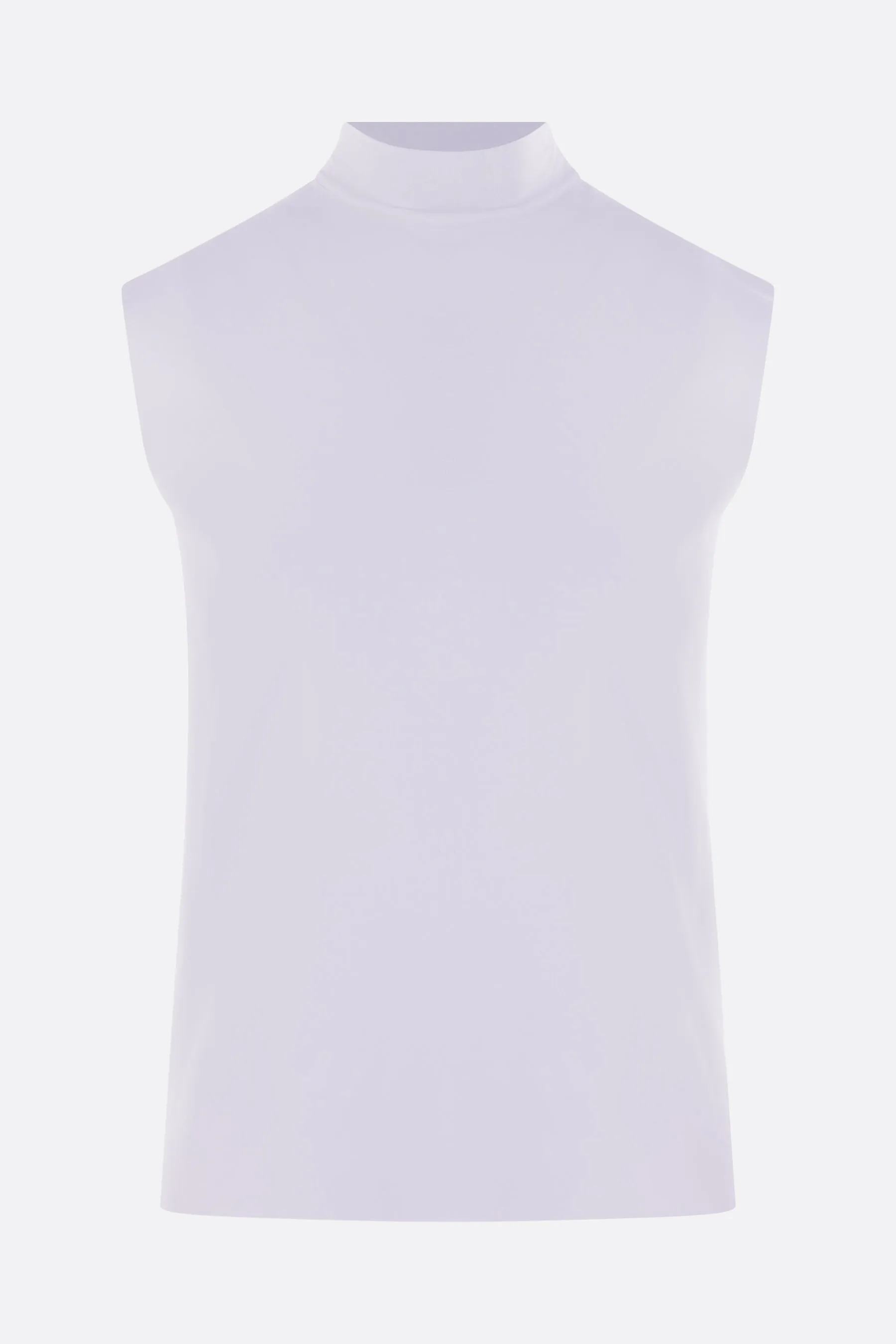 stretch jersey sleeveless top