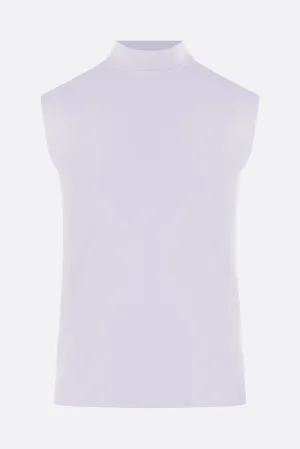 stretch jersey sleeveless top
