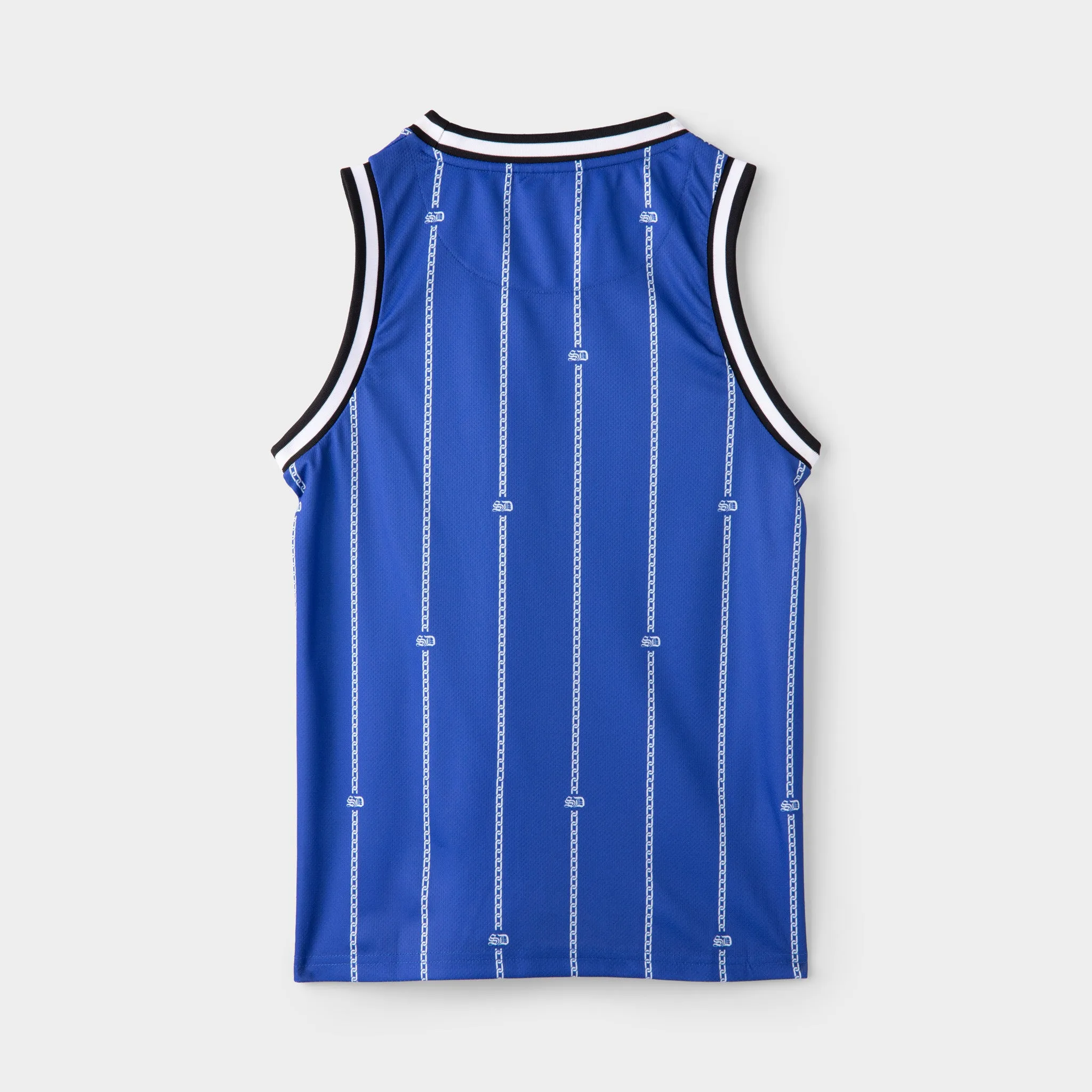 Supply & Demand Junior Boys' Chain Pin Basketball Jersey / Blue
