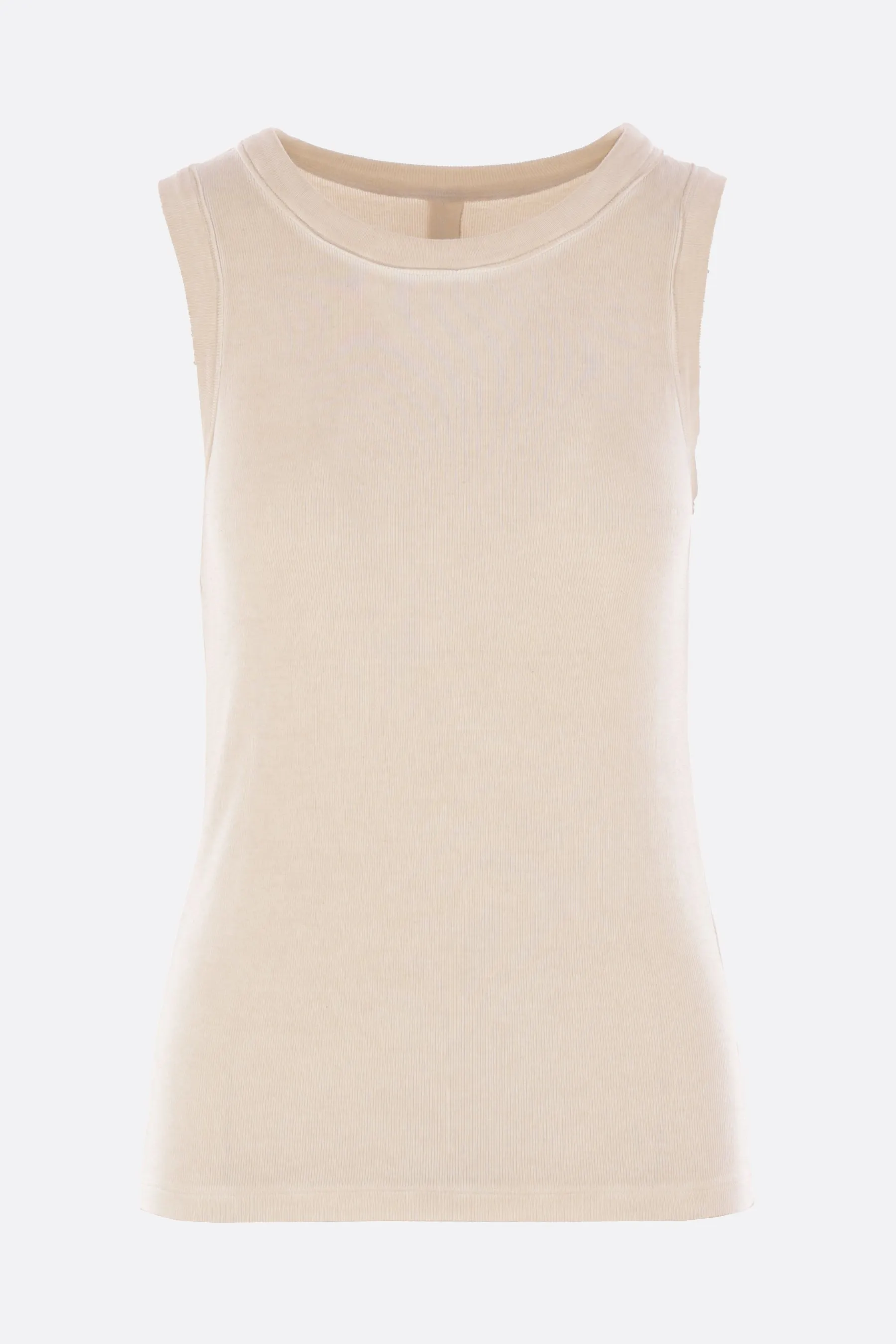 Ti tank top in rib jersey