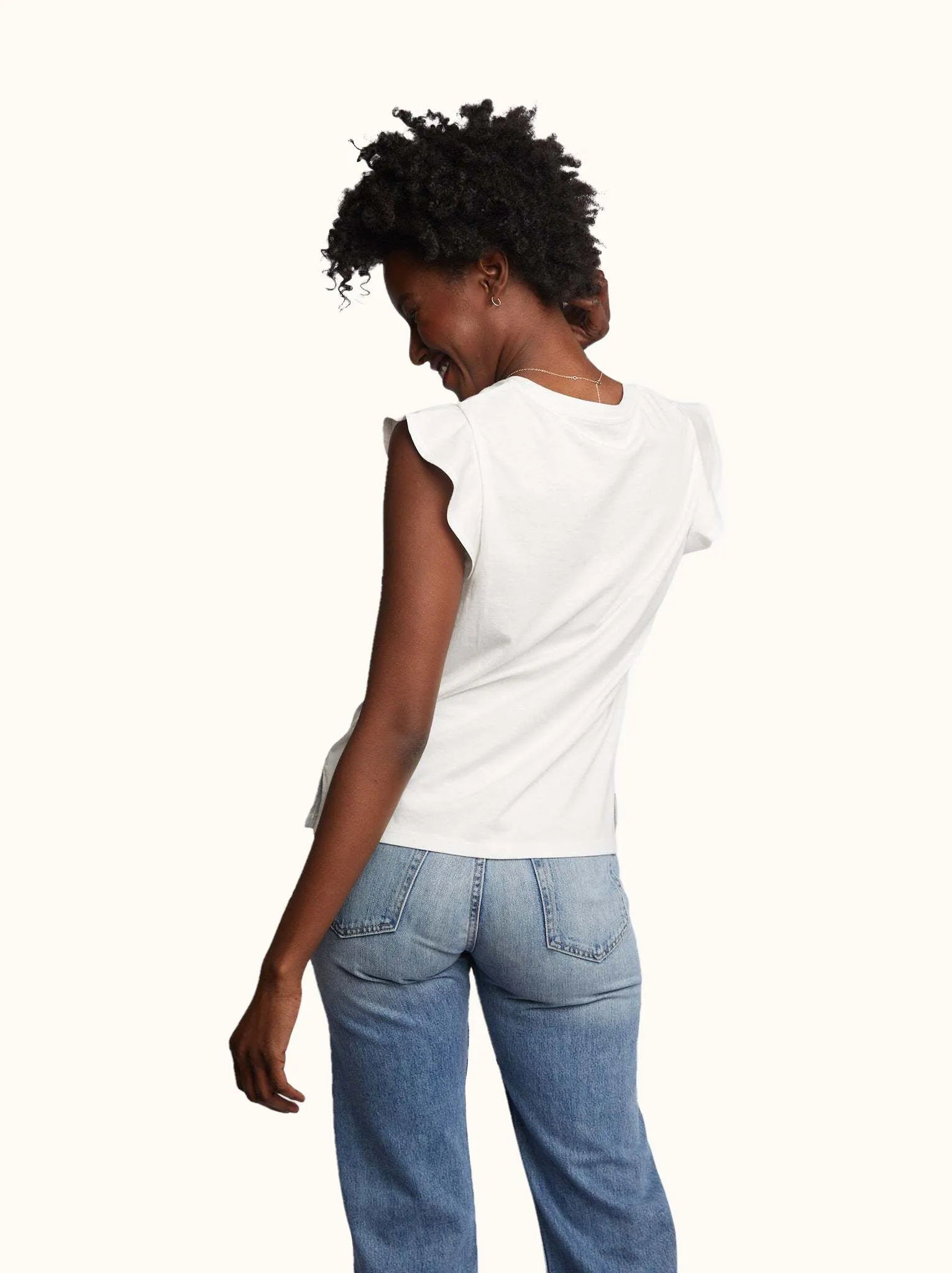 Toni Ruffle Tank