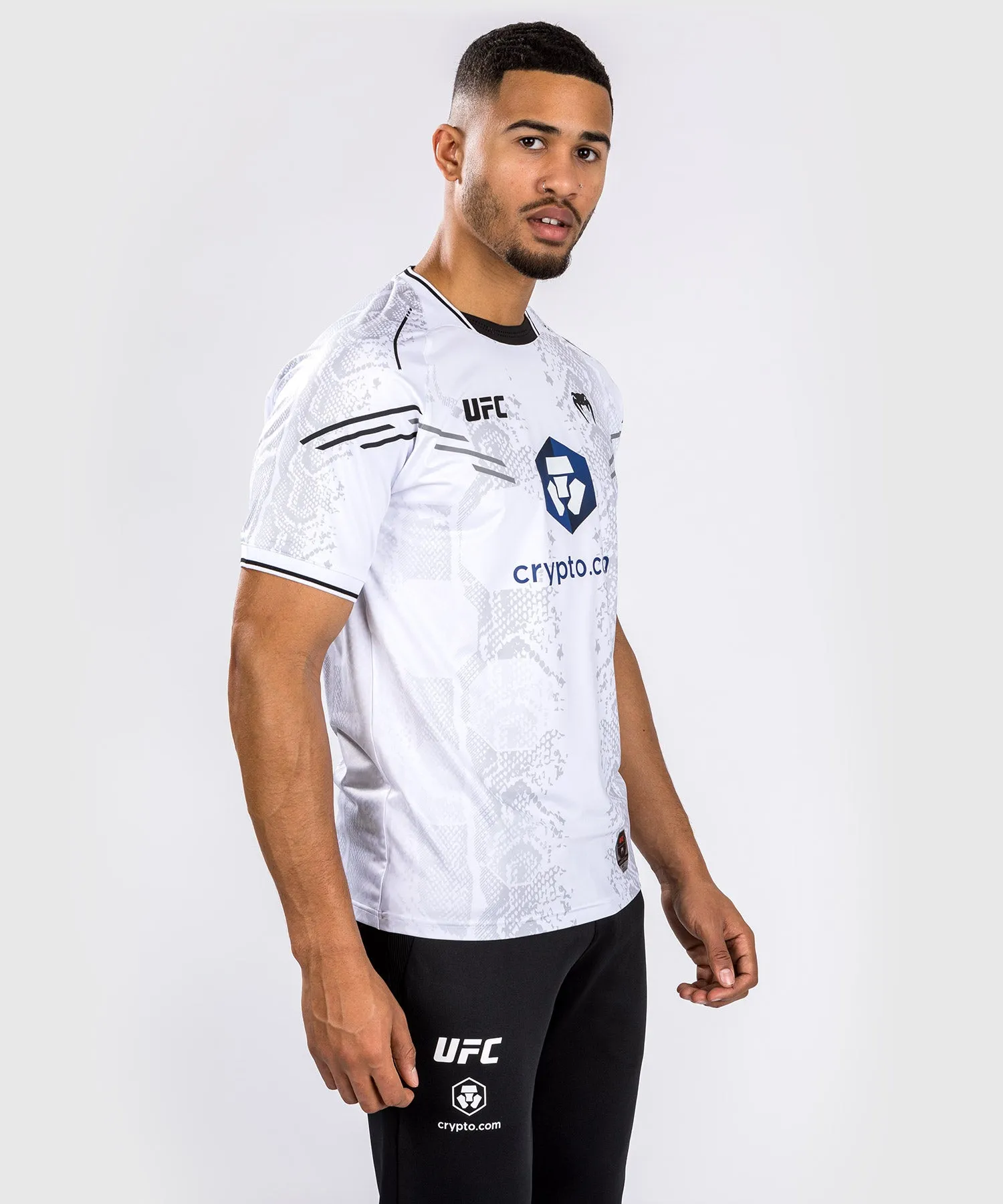UFC Adrenaline by Venum Authentic Fight Night Menâ€™s Walkout Jersey - White