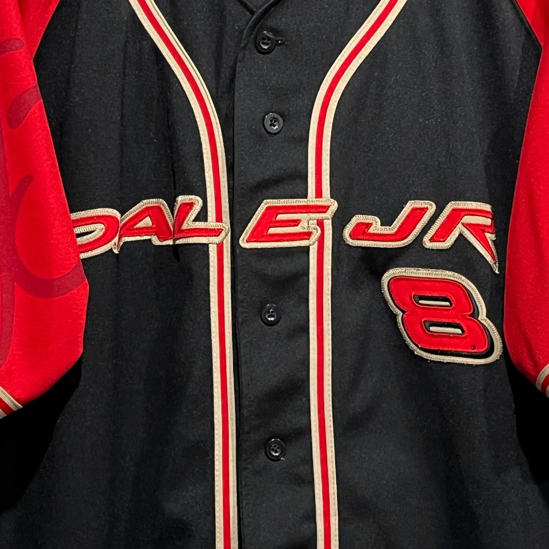 Vintage Dale Earnhardt Jr. Baseball Jersey L