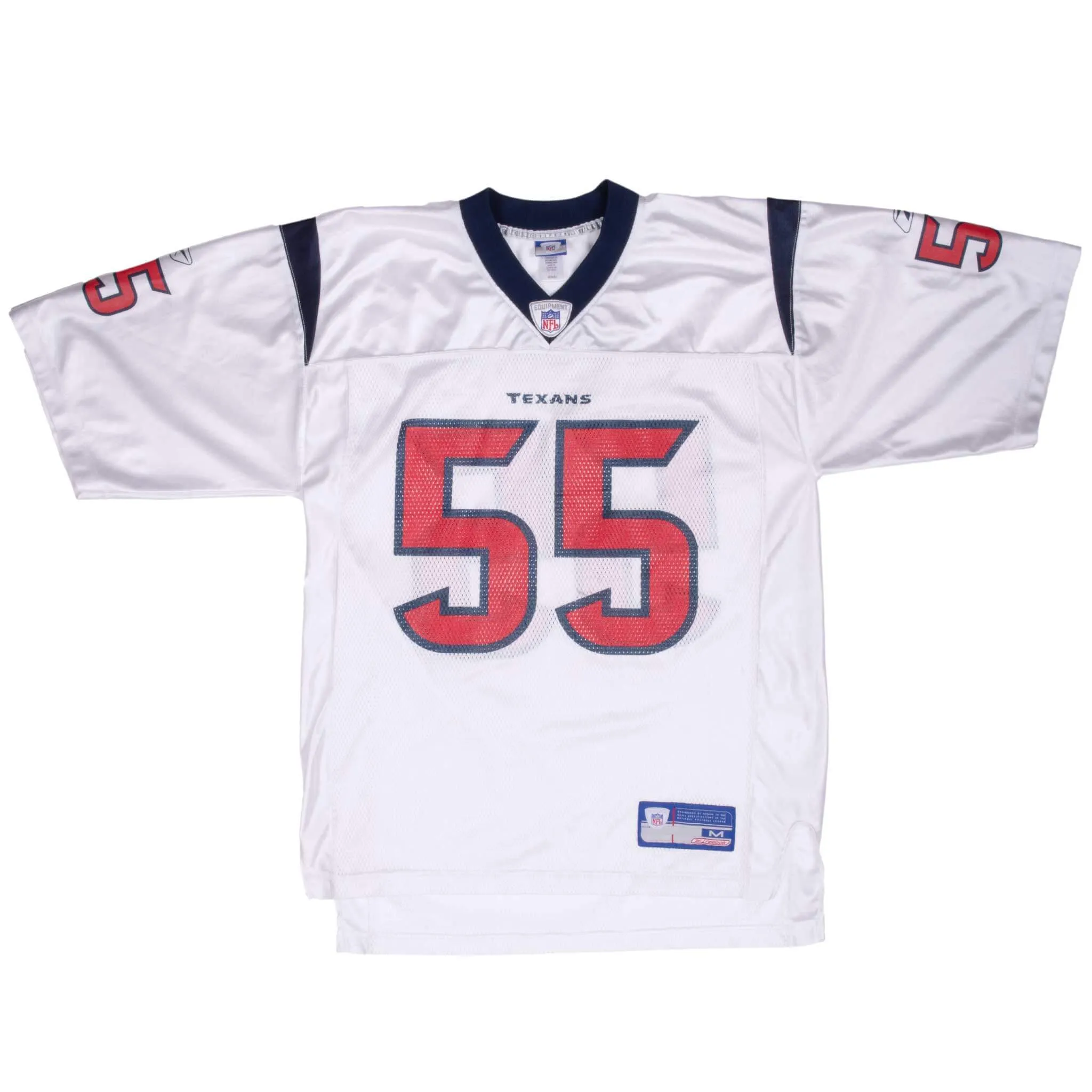 VINTAGE NFL HOUSTON TEXANS SHARPER #55 REEBOK JERSEY 2000S MEDIUM