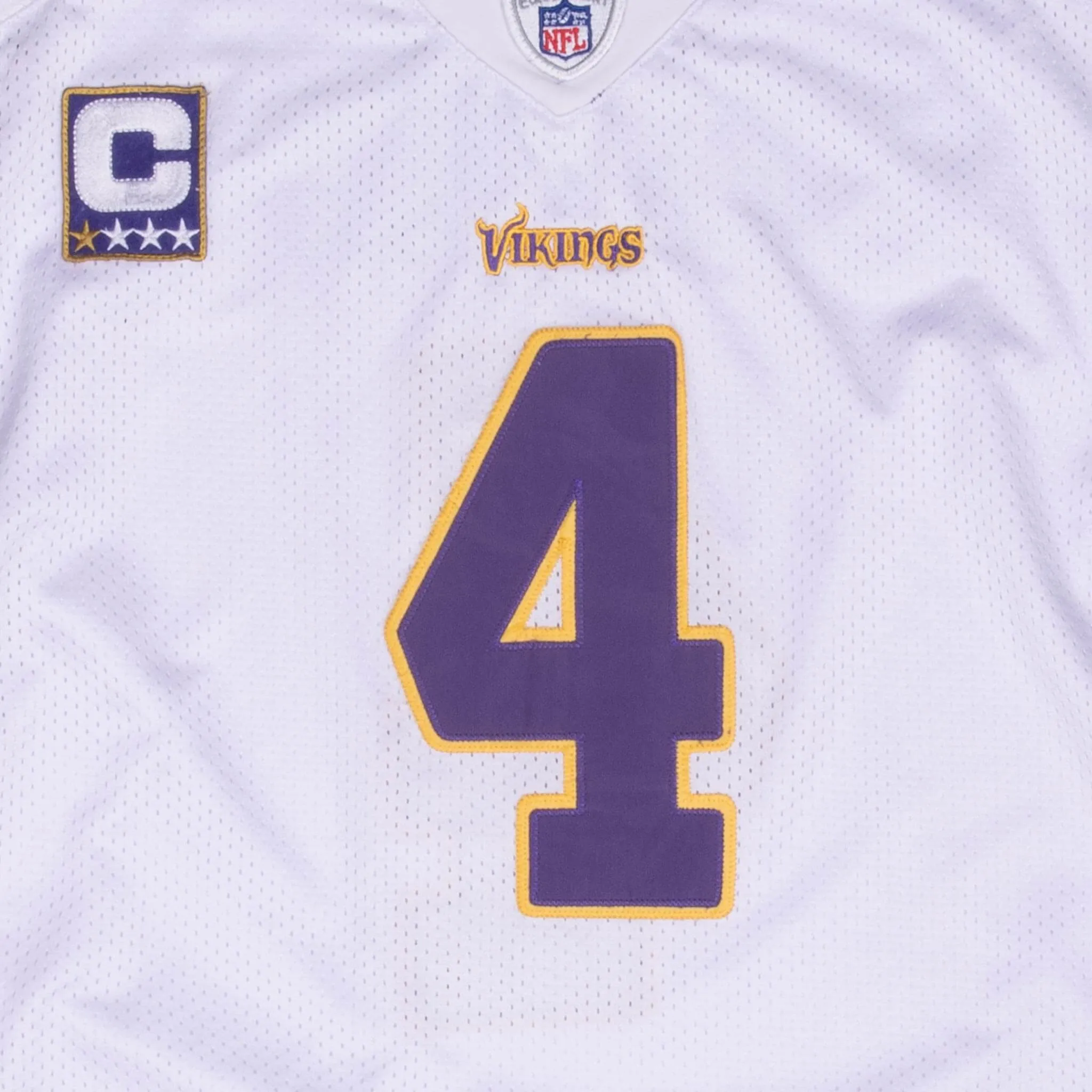 VINTAGE NFL MINNESOTA VIKINGS BRETT FAVRE #4 REEBOK JERSEY 2000S SIZE 52