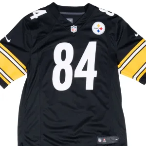 VINTAGE NFL PITTSBURGH STEELERS BROWN #84 NIKE JERSEY 2000S LARGE