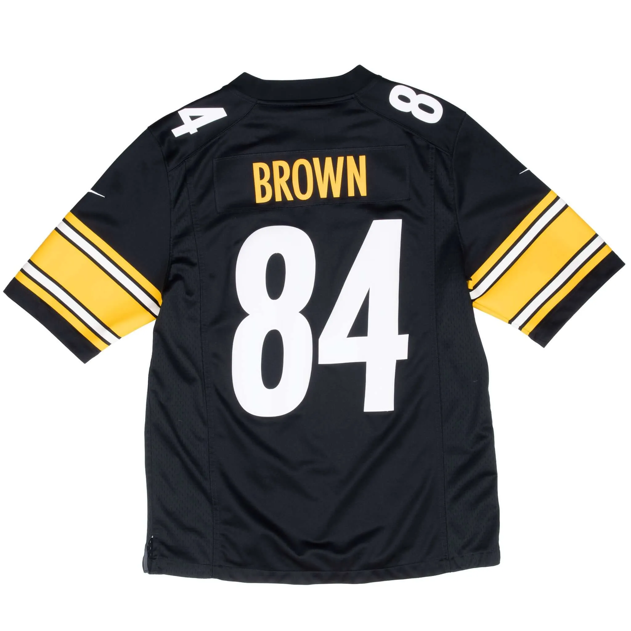 VINTAGE NFL PITTSBURGH STEELERS BROWN #84 NIKE JERSEY 2000S LARGE
