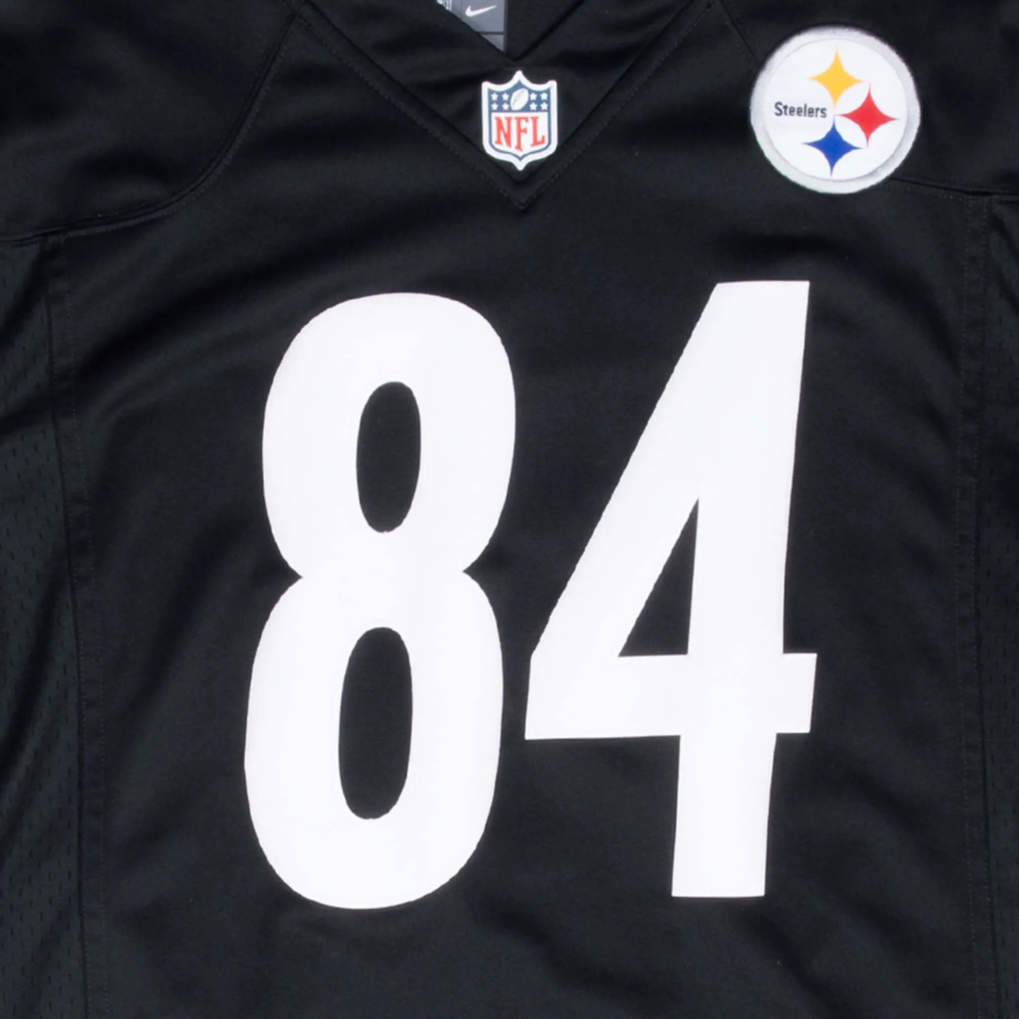 VINTAGE NFL PITTSBURGH STEELERS BROWN #84 NIKE JERSEY 2000S LARGE