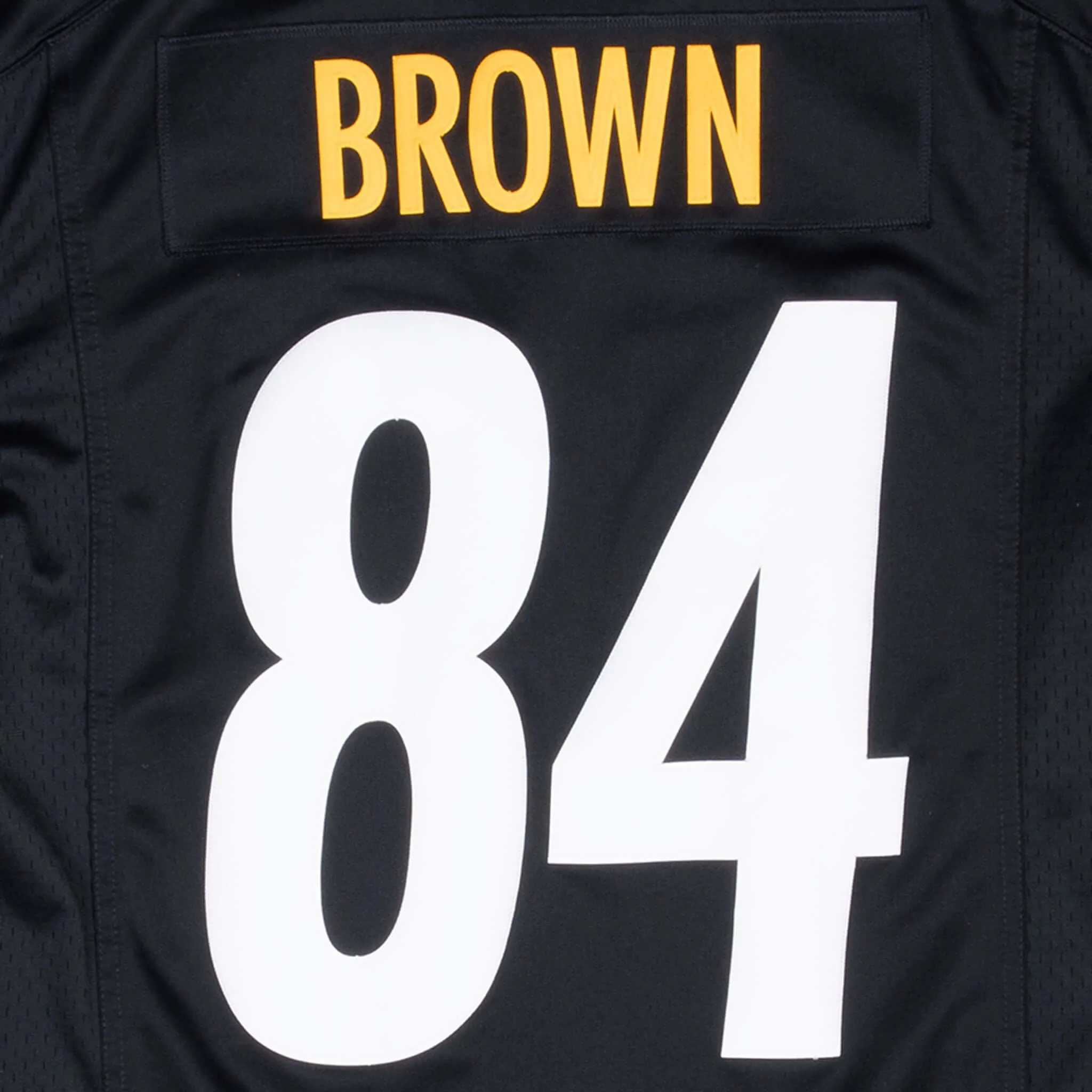 VINTAGE NFL PITTSBURGH STEELERS BROWN #84 NIKE JERSEY 2000S LARGE