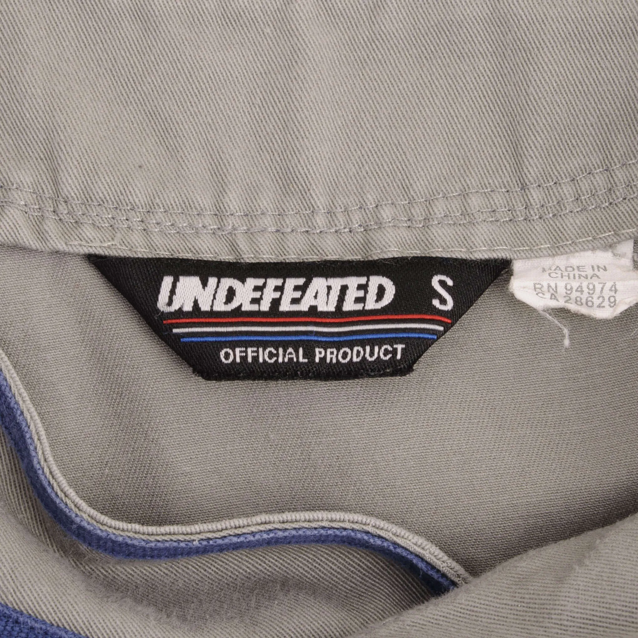 VINTAGE UNDEFEATED HEADHUNTER 2000S BASEBALL JERSEY SIZE SMALL