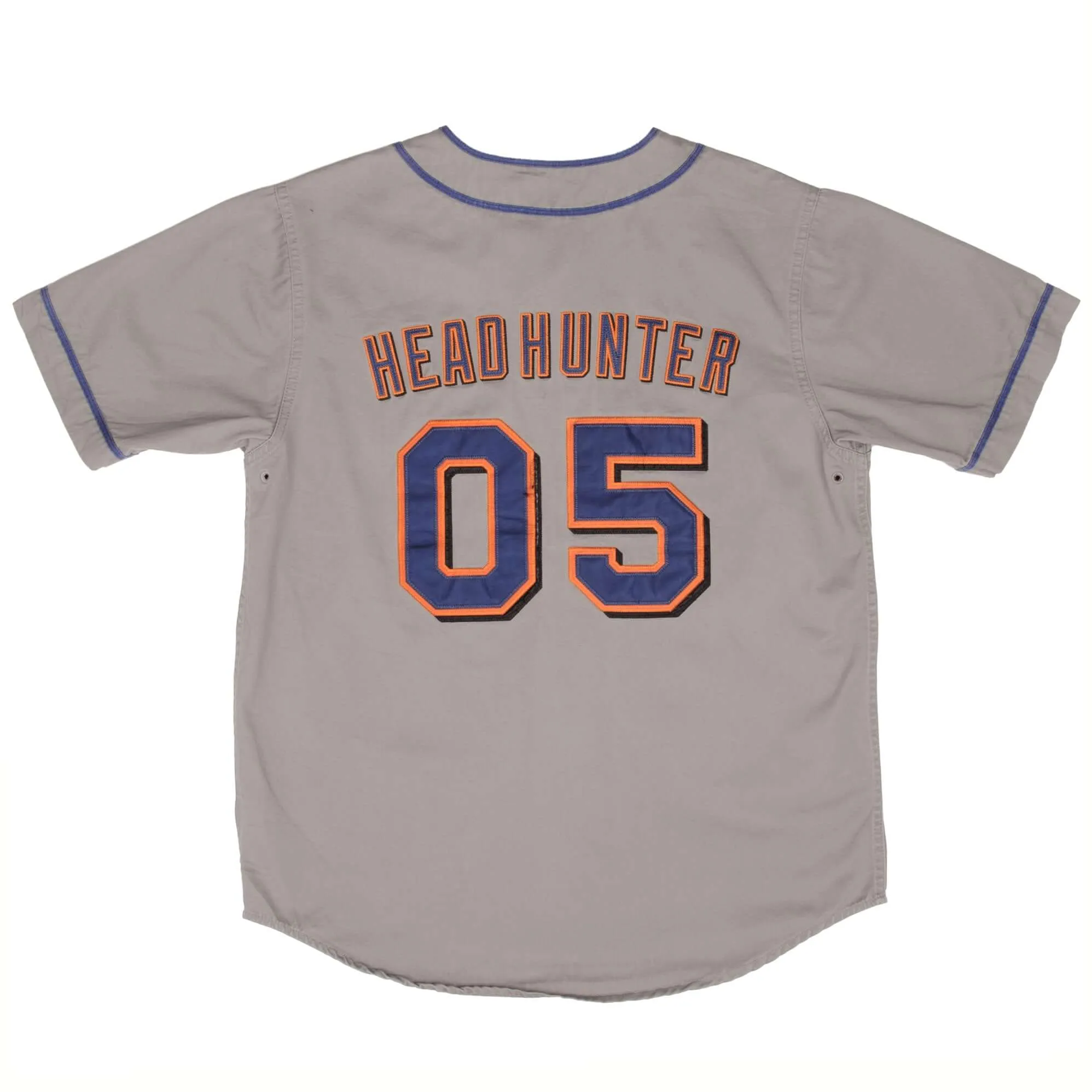VINTAGE UNDEFEATED HEADHUNTER 2000S BASEBALL JERSEY SIZE SMALL