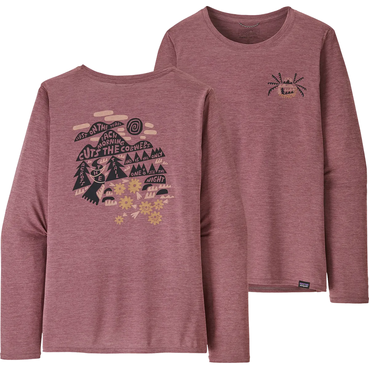 Women's Capilene Cool Daily Graphic Long Sleeve Tee