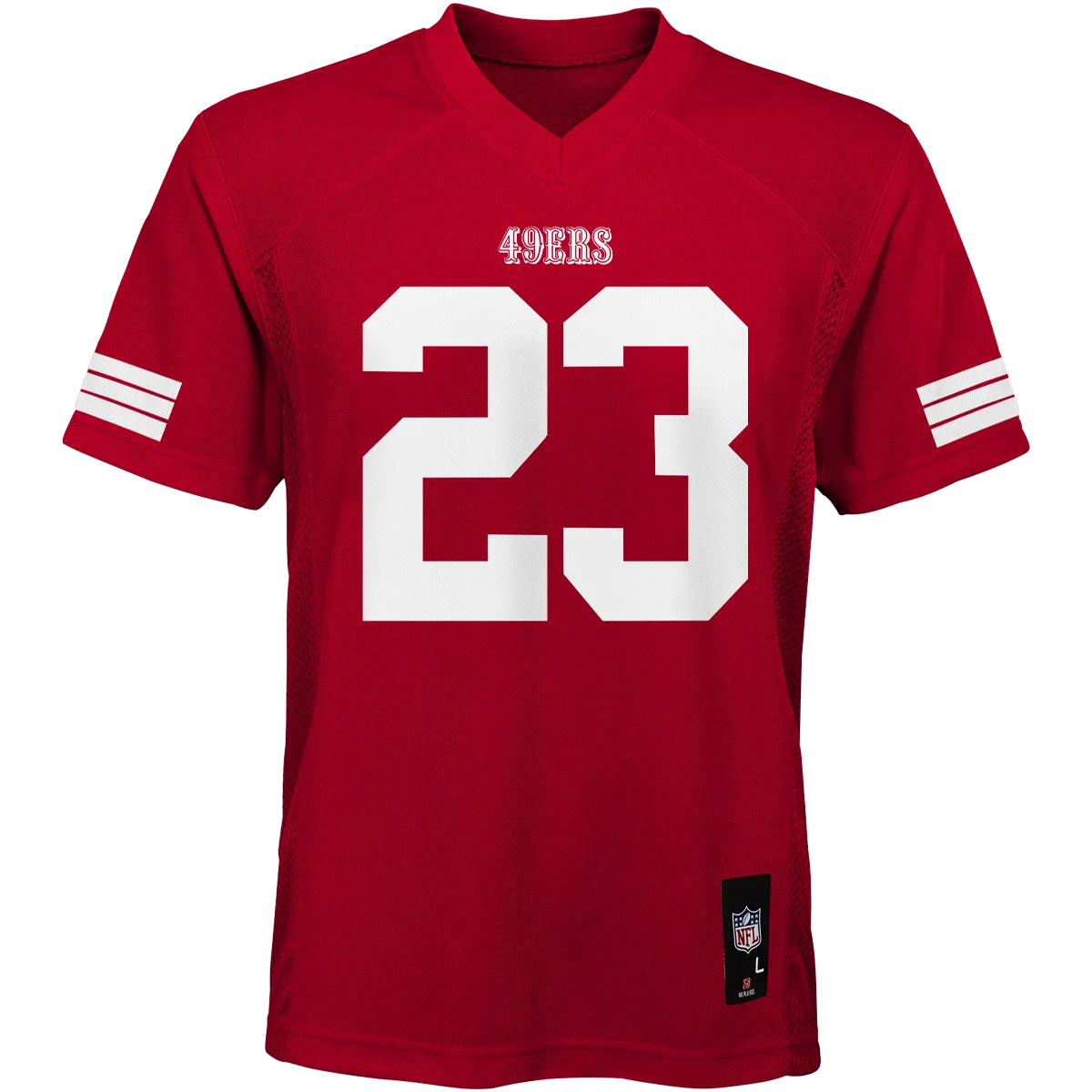 Youth 49ers Mid-Tier Jersey - McCaffrey